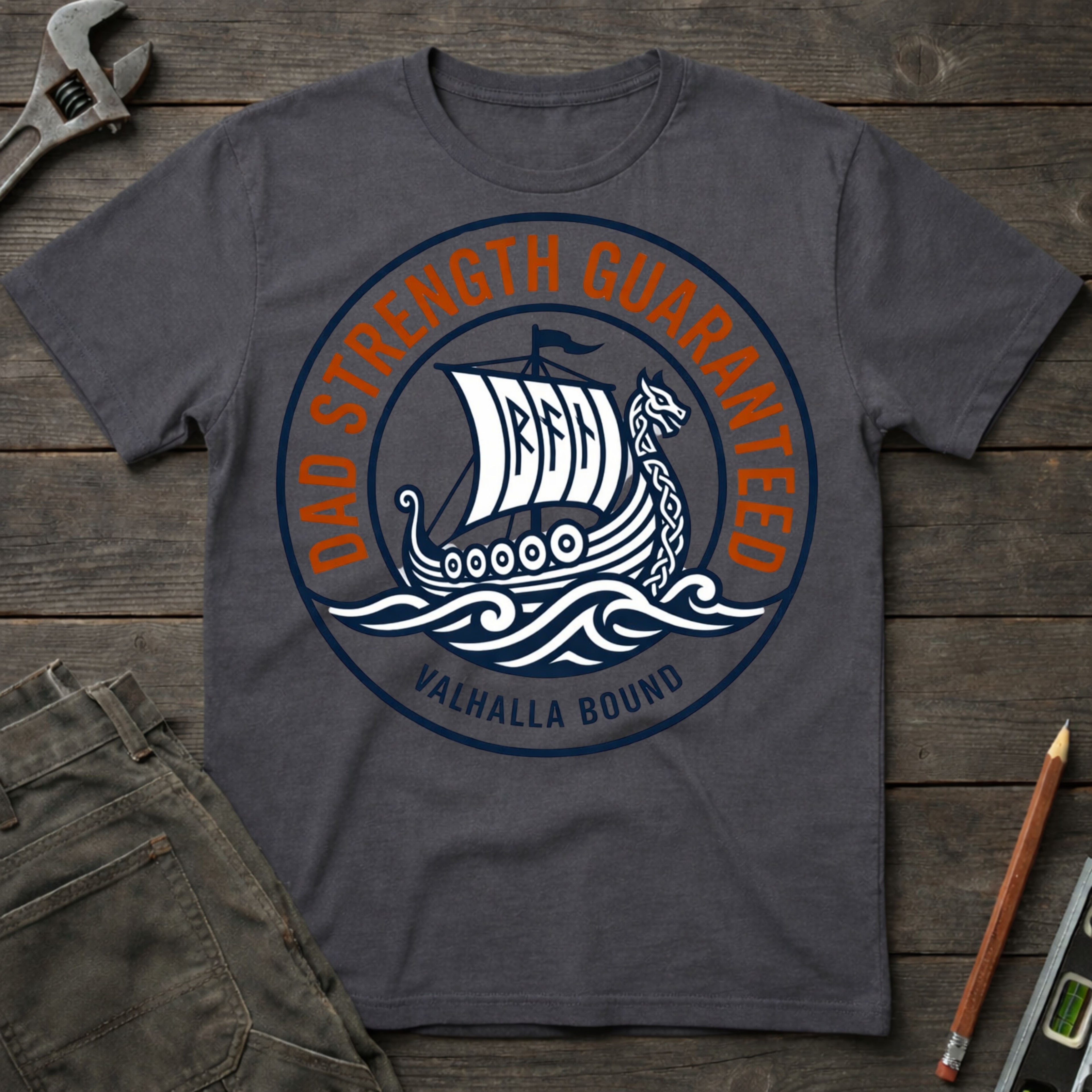 Dad Strength, Valhalla Bound T-Shirt