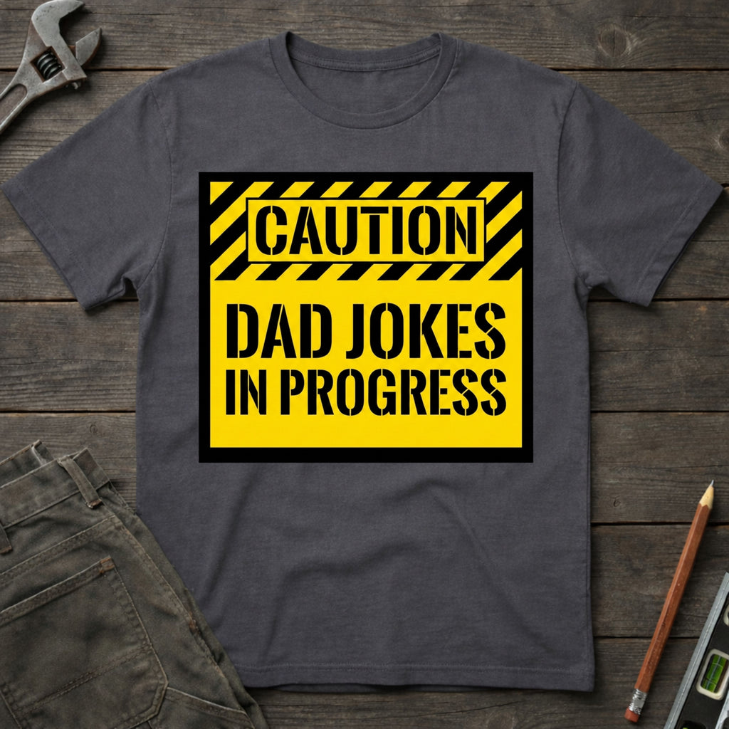 Caution: Dad Joke's T-Shirt
