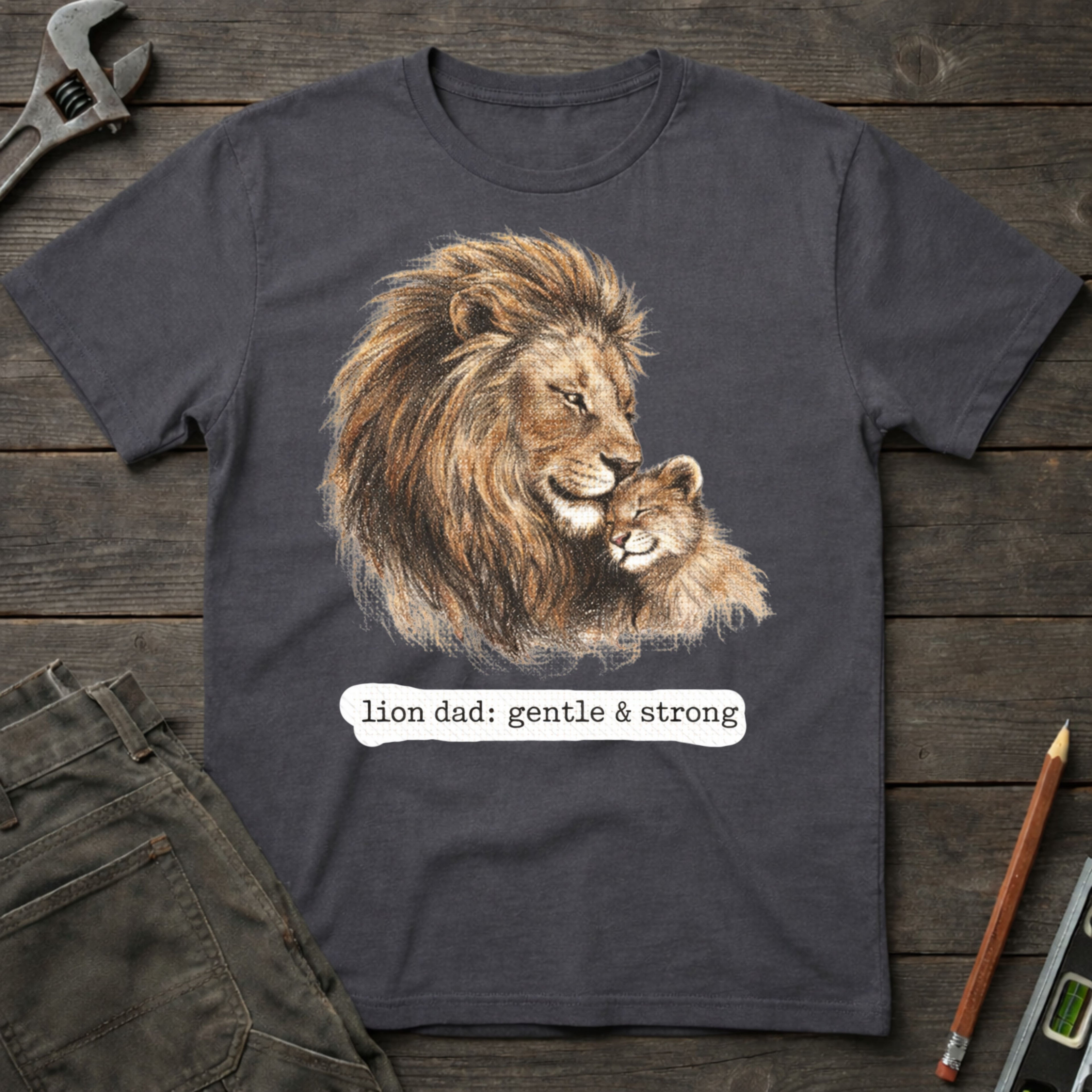 Lion Dad T-Shirt