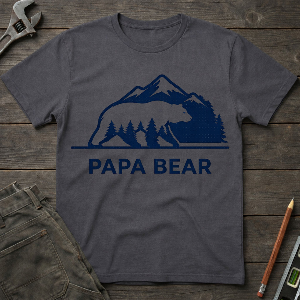 Papa Bear Logo T-Shirt