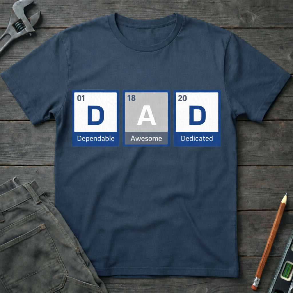 Elements of a Dad T-Shirt