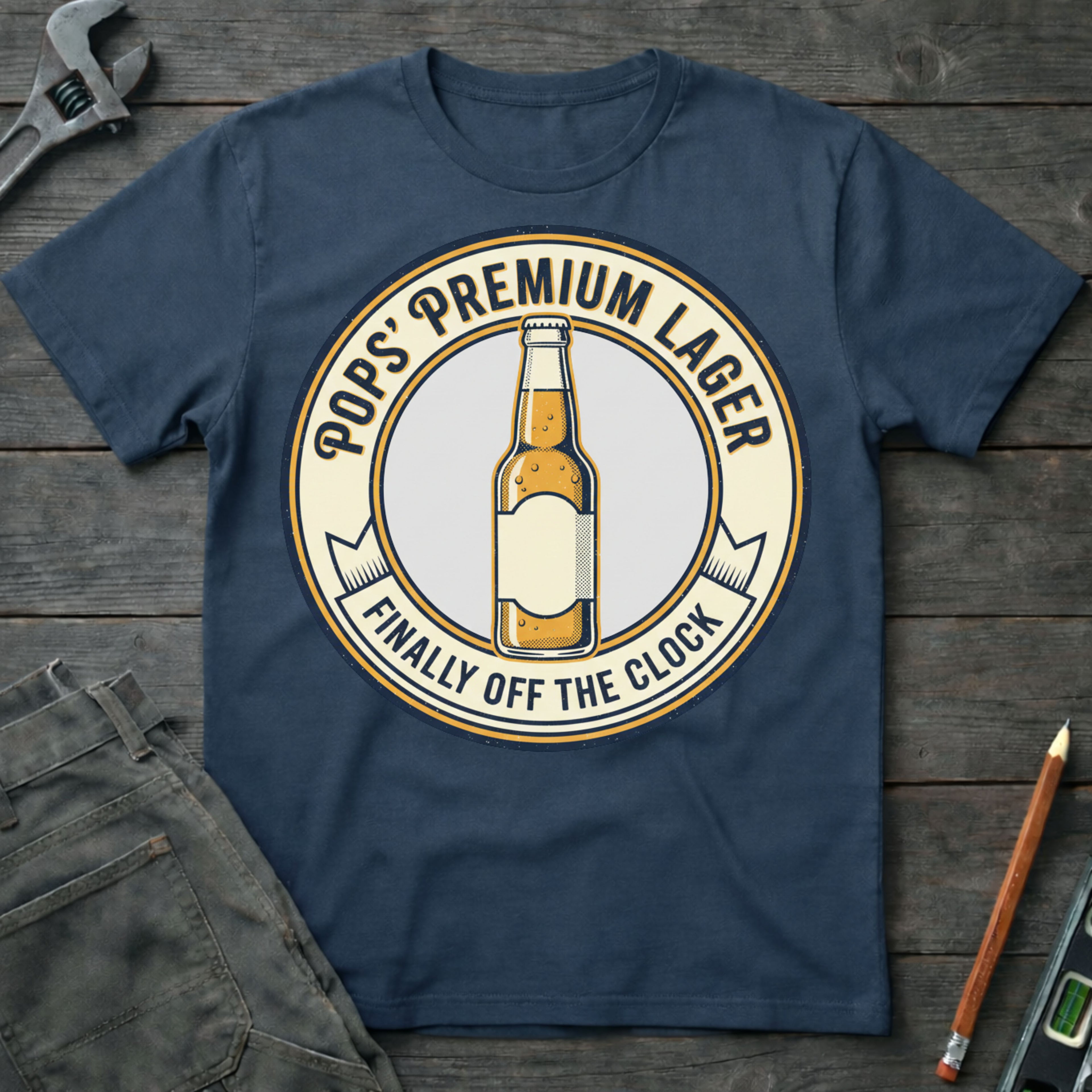 Pops' Premium Lager T-Shirt