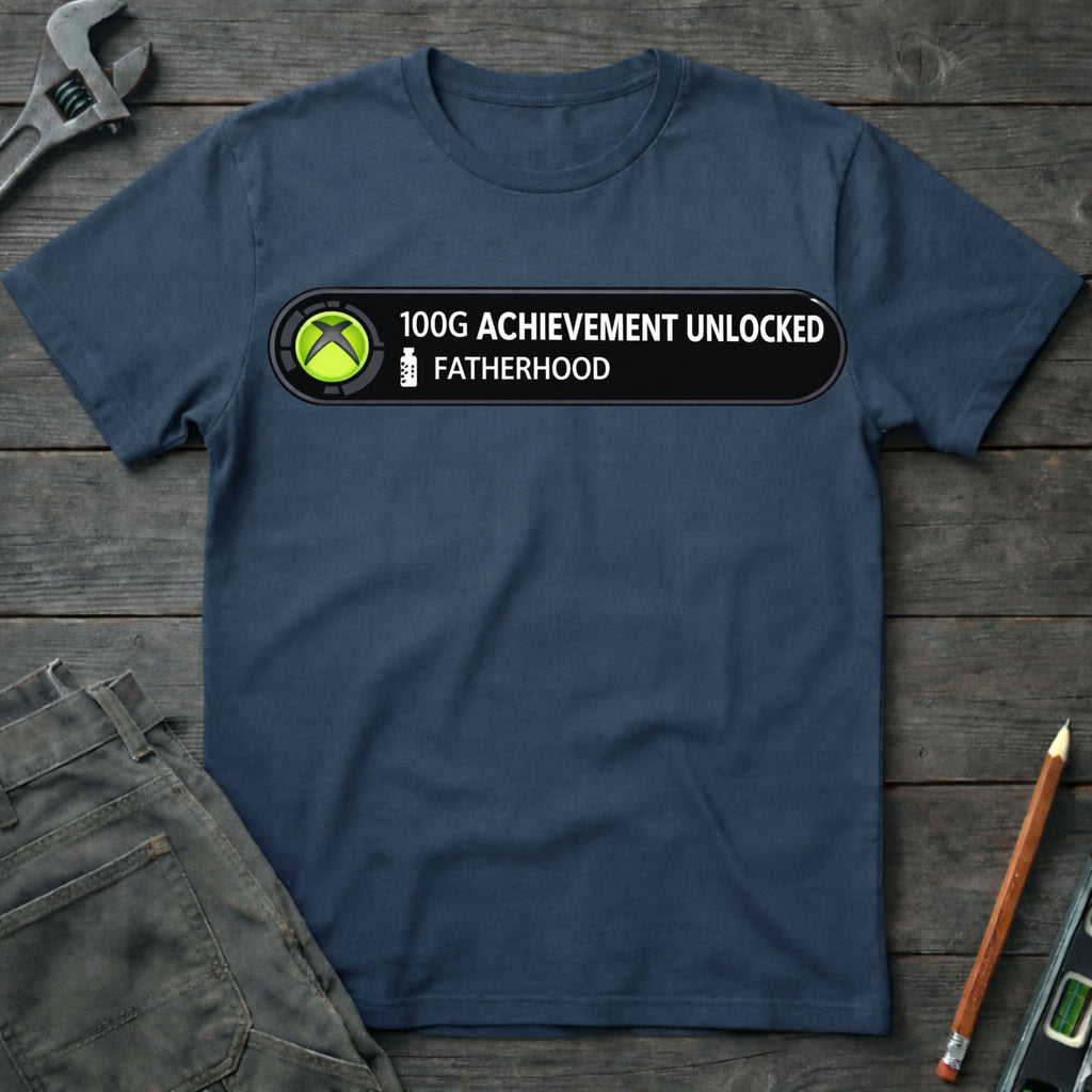 Achievement Unlocked: Fatherhood T-Shirt