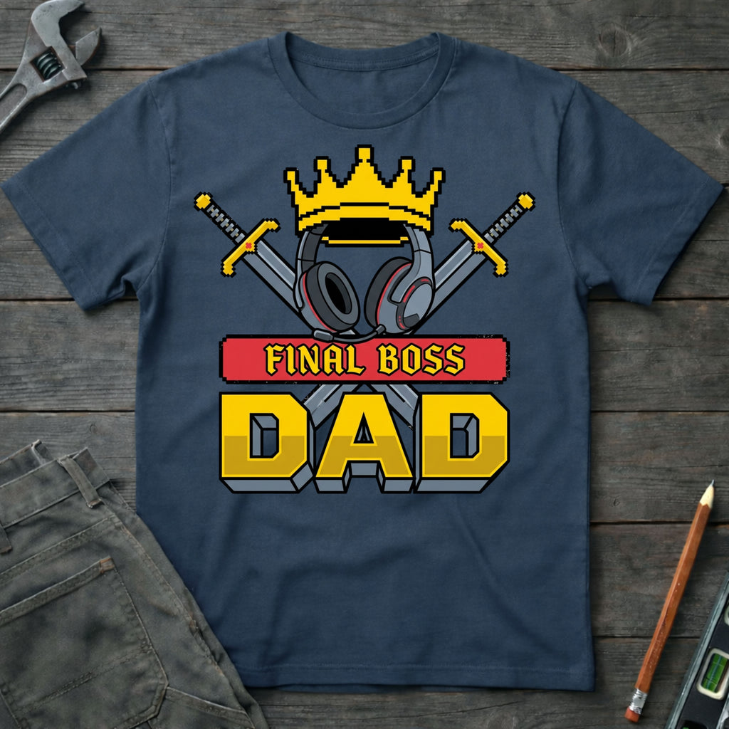 Dad: The Final Boss T-Shirt