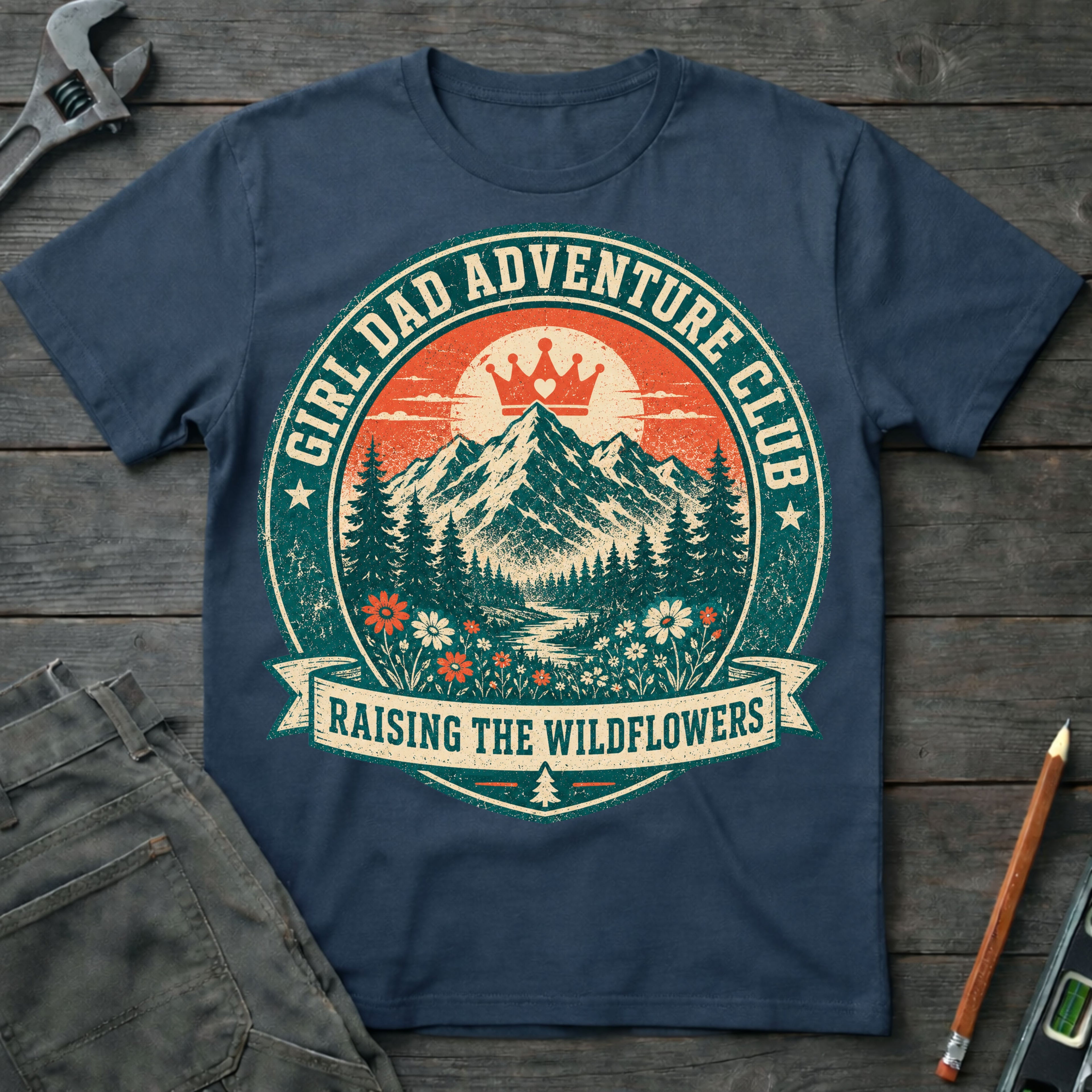 Girl Dad Adventure Co. T-Shirt