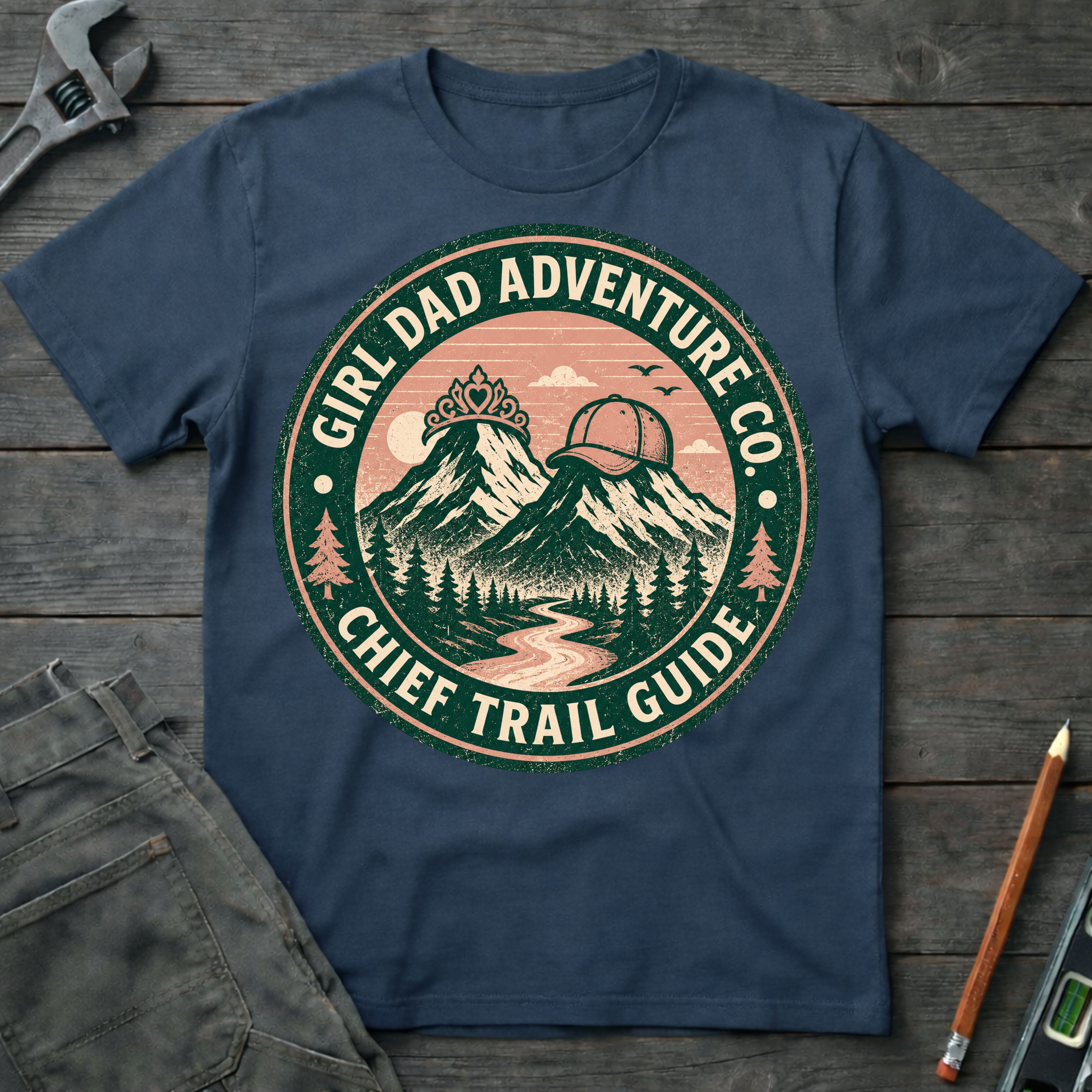 Girl Dad Adventure Co. T-Shirt