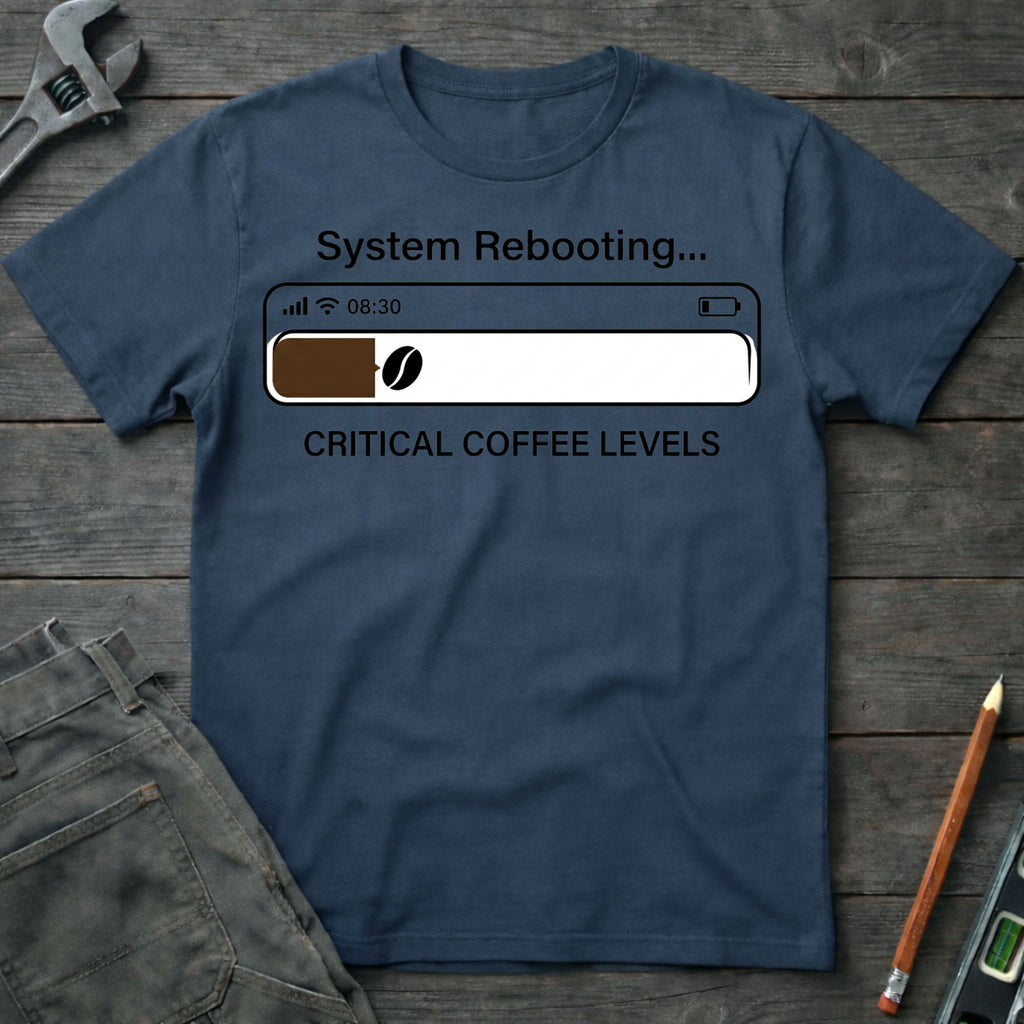 Critical Coffee Levels T-Shirt
