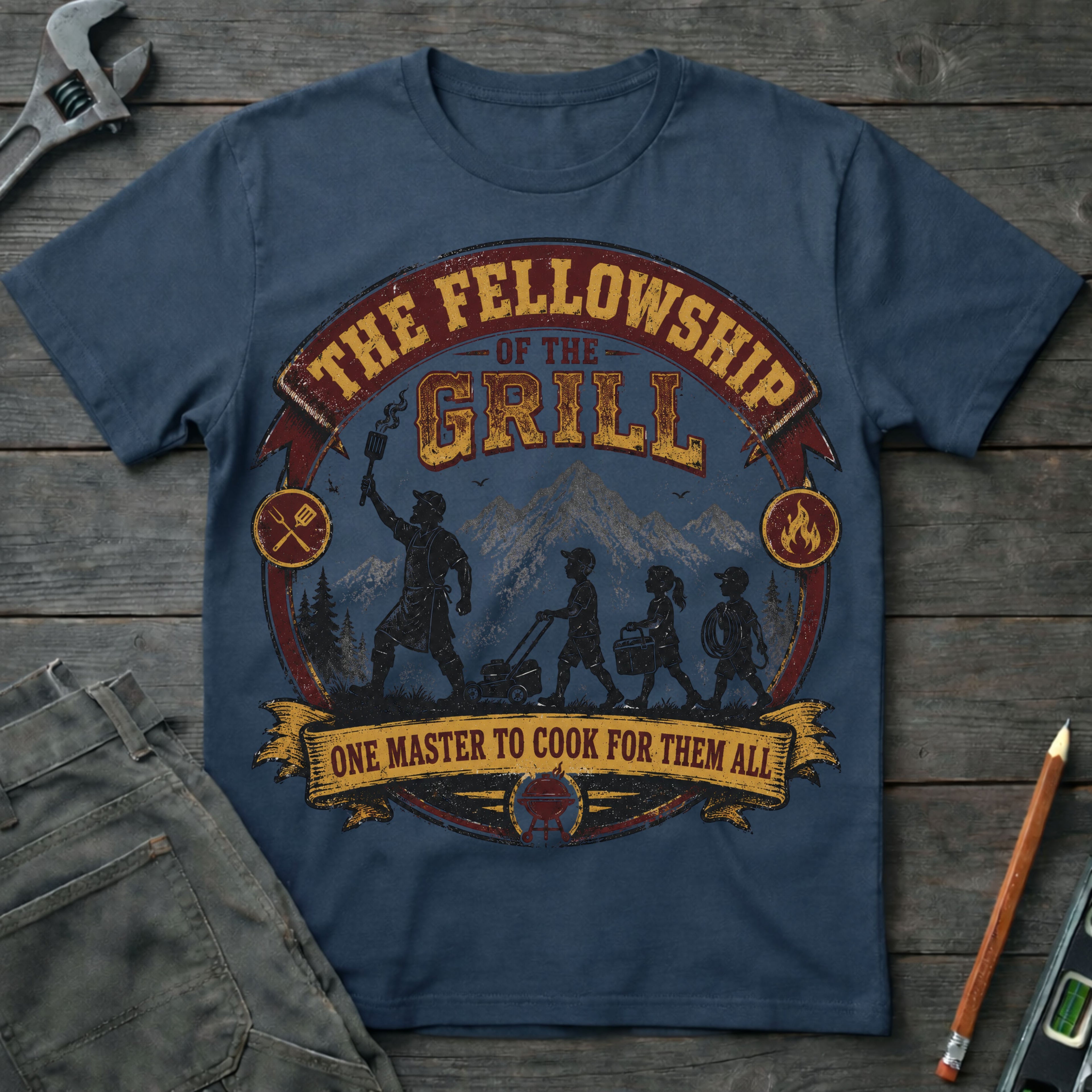 The Fellowship of the Grill T-Shirt