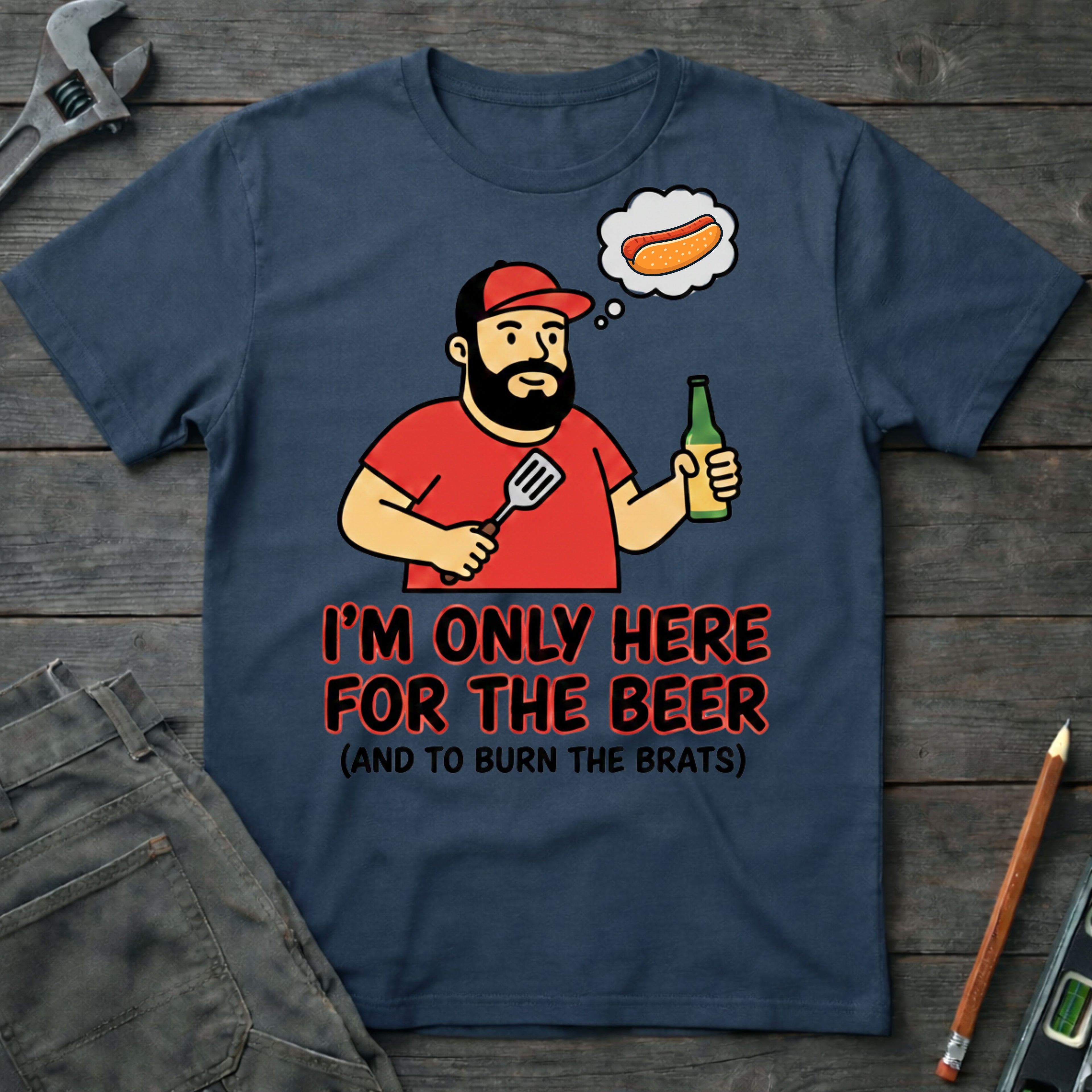 Here for the Beer T-Shirt