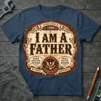 I am a Father Label T-Shirt