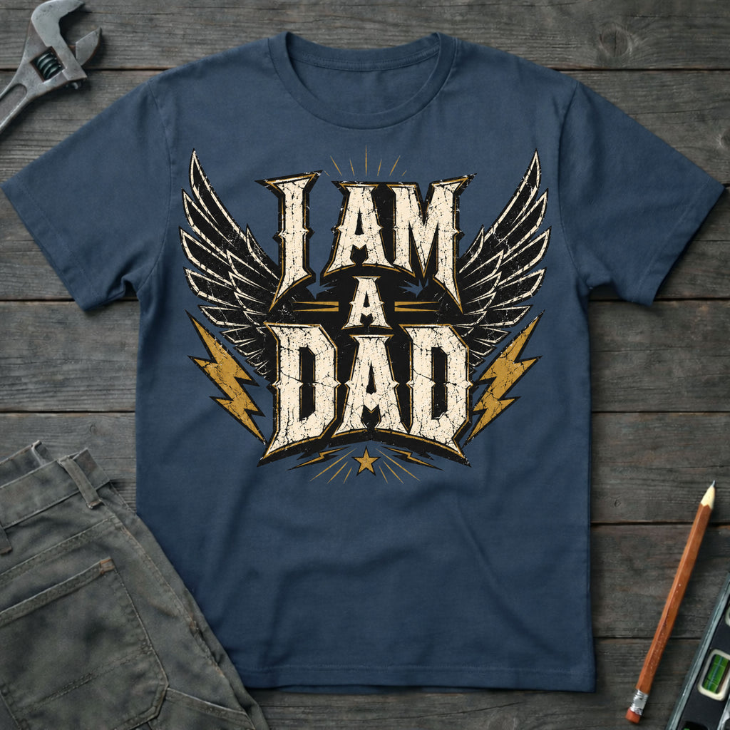 I am a Dad Rock T-Shirt