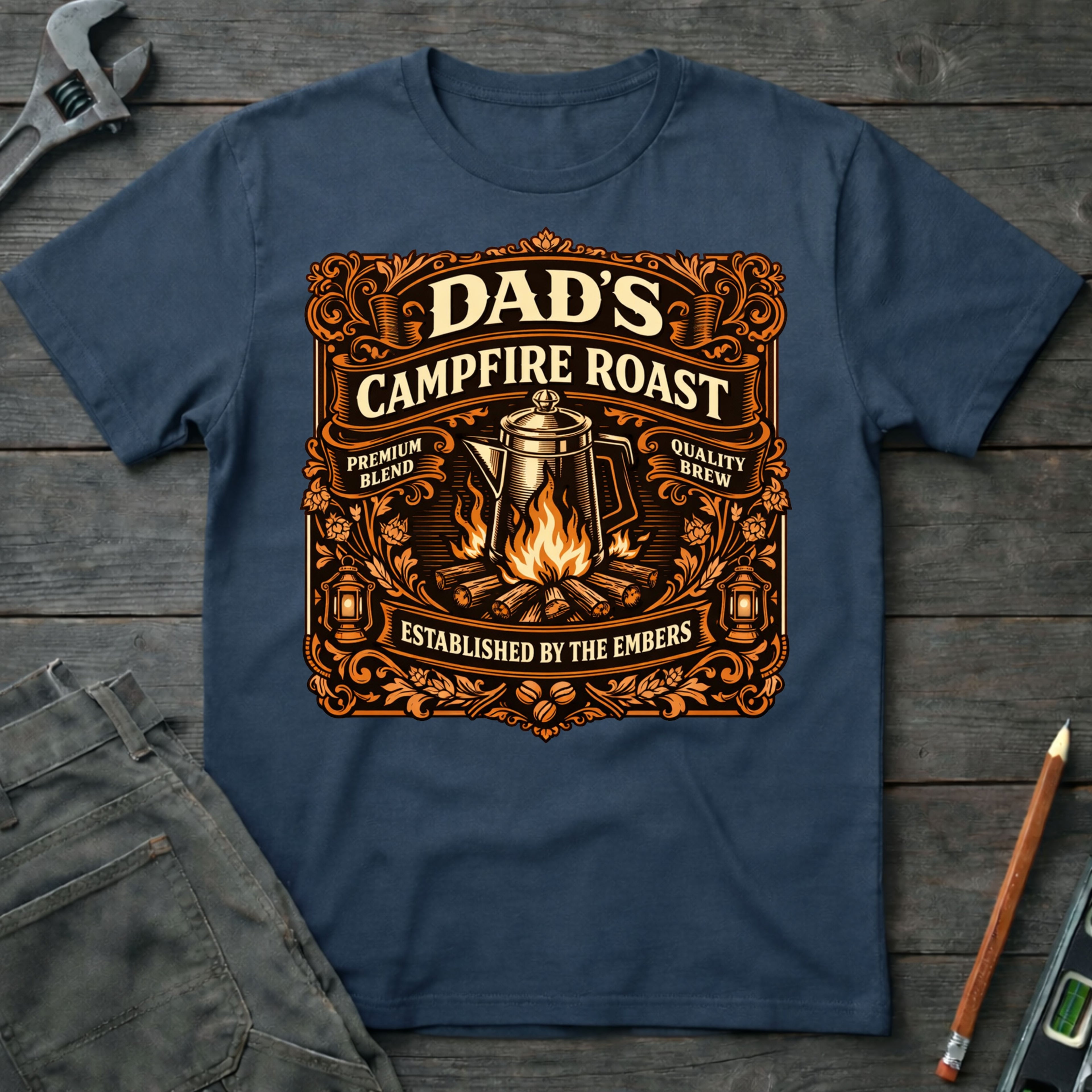 Dad's Campfire Roast T-Shirt