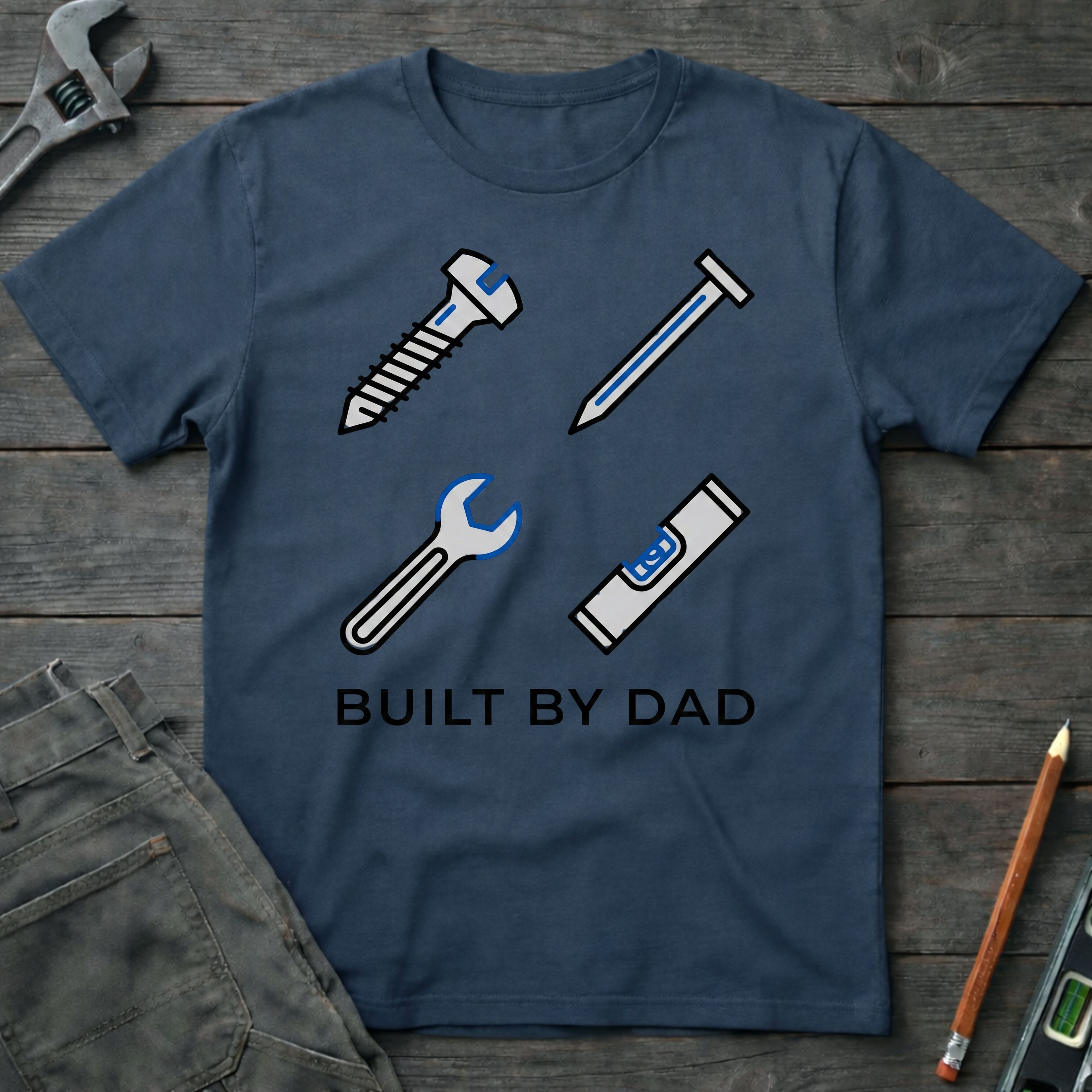 Built by Dad T-Shirt