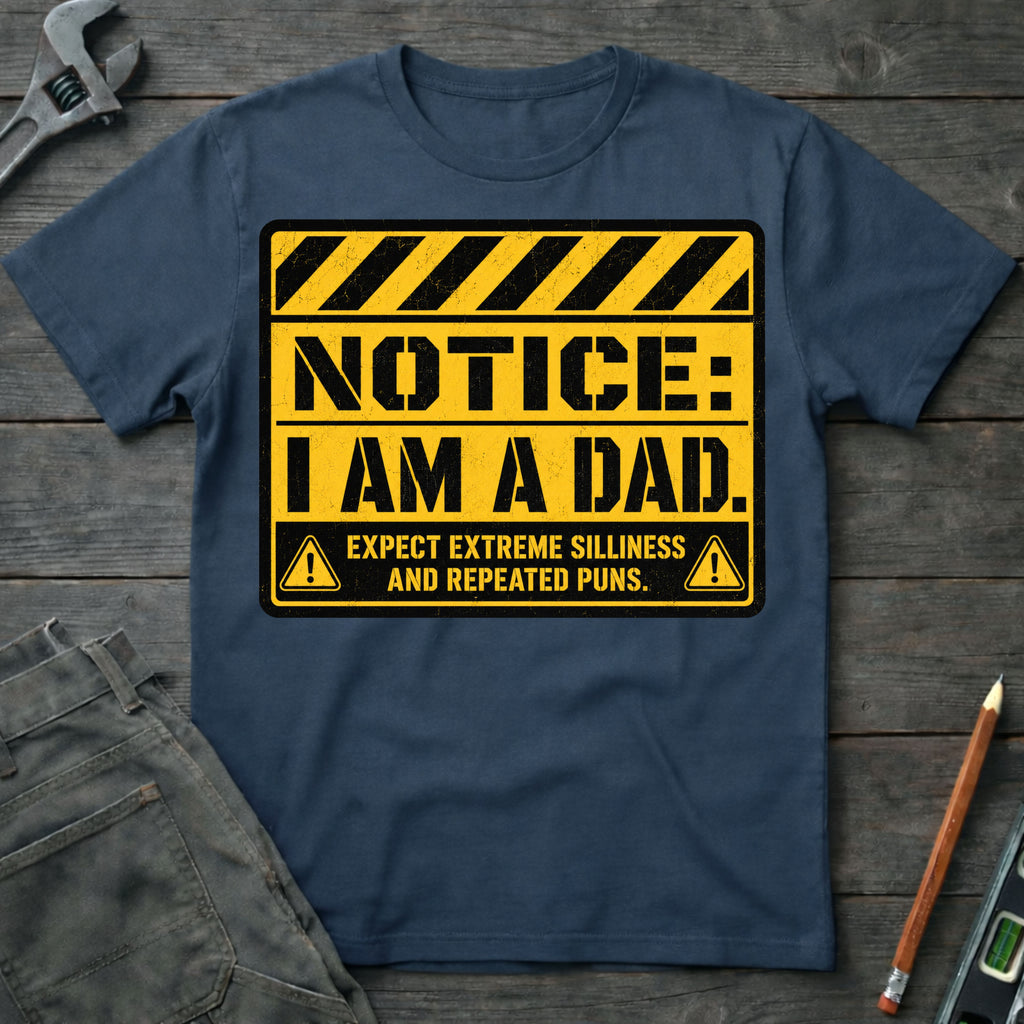 Notice I am a Dad T-Shirt