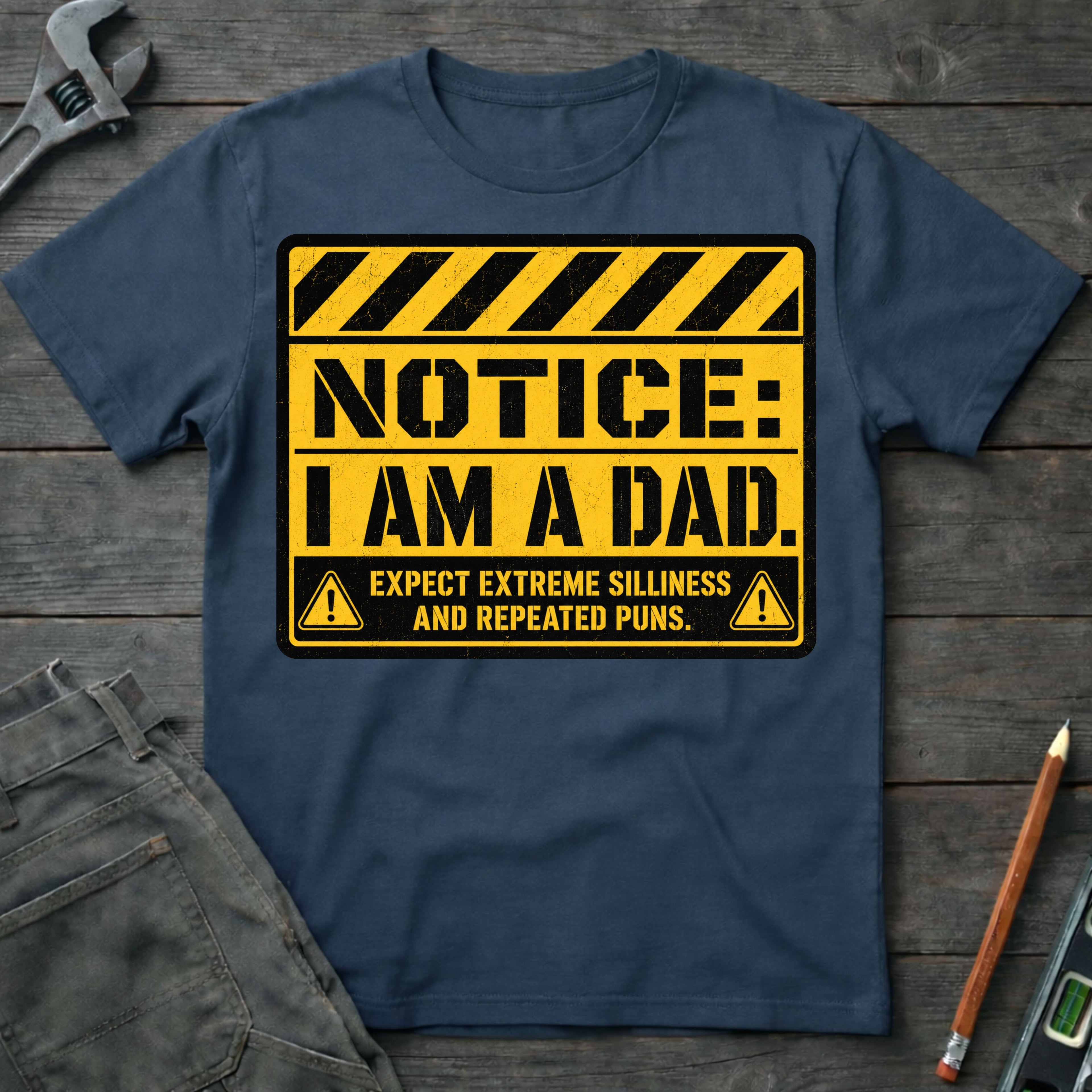 Notice I am a Dad T-Shirt