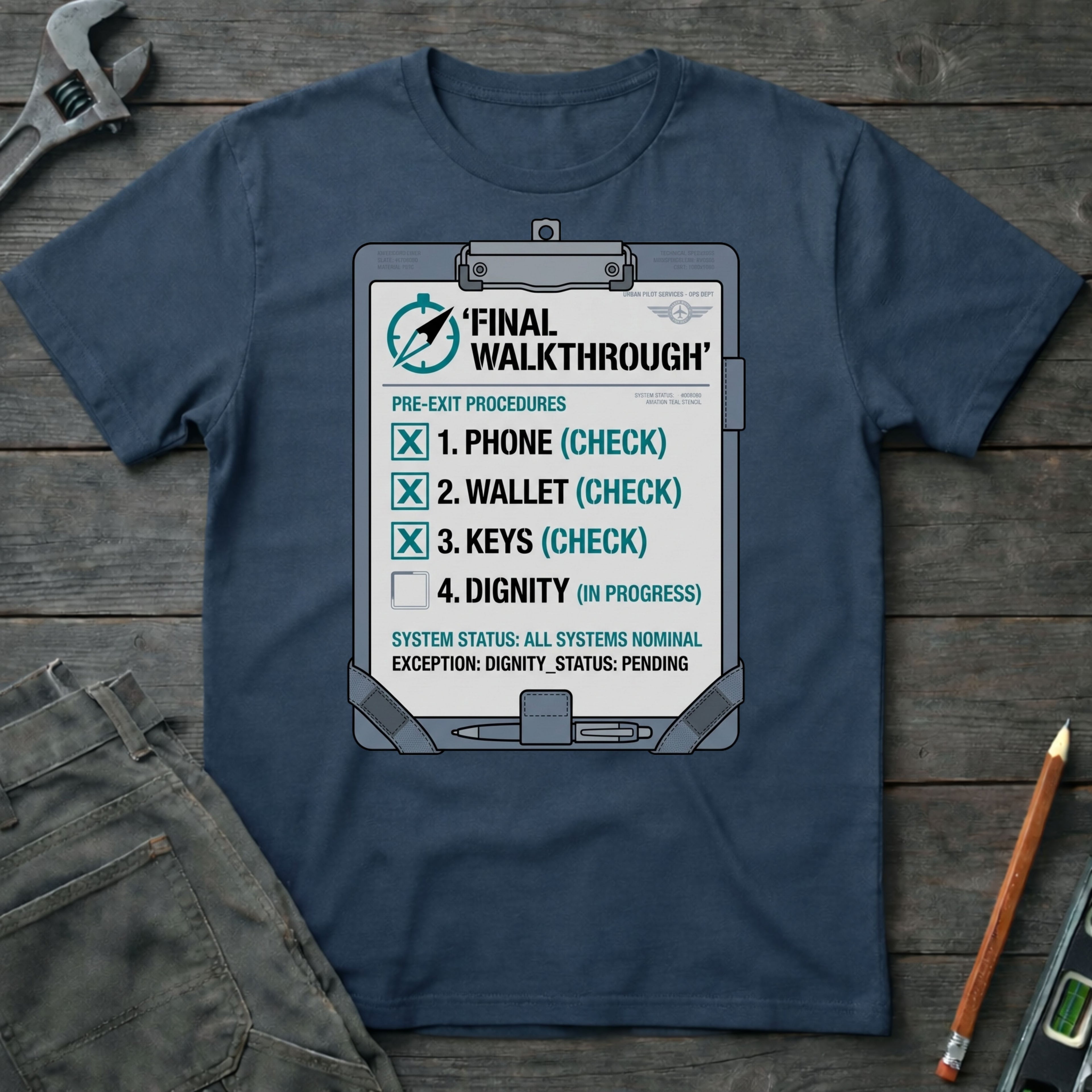 Pre-Exit Procedure T-Shirt