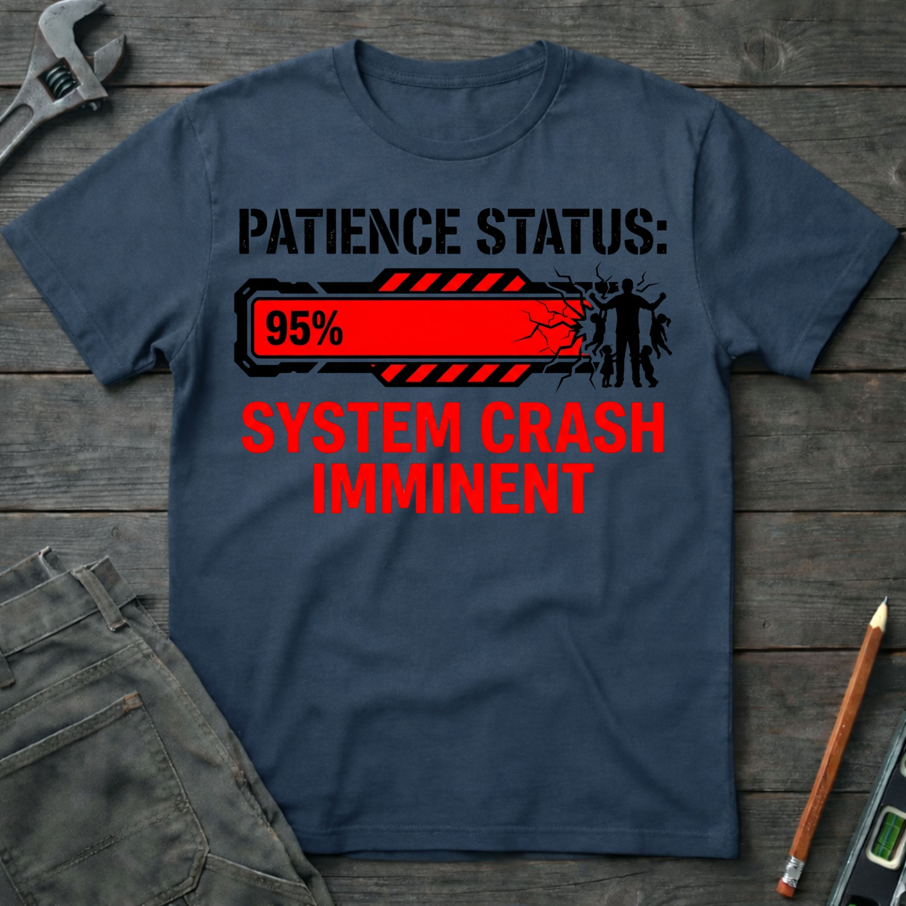 Patience System Crash T-Shirt