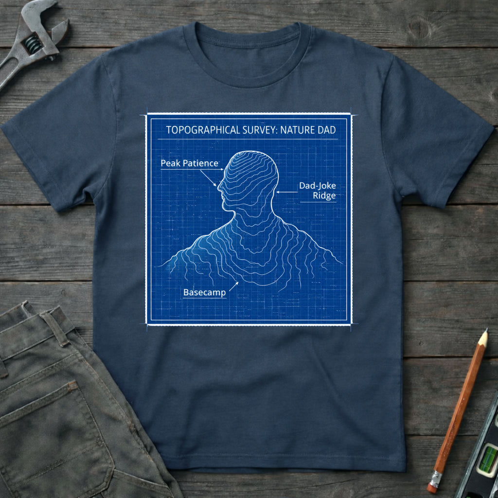 Dad Topography  T-Shirt