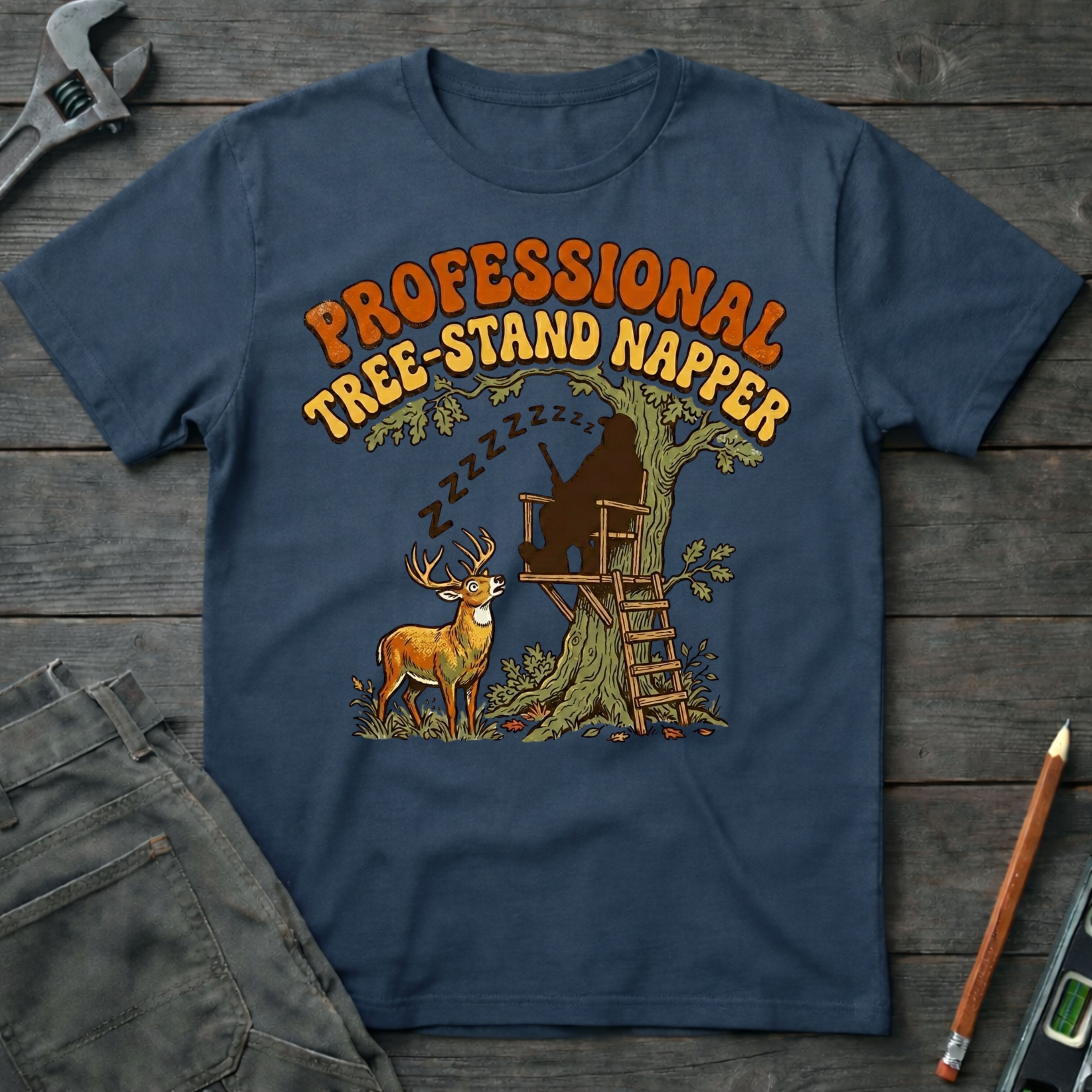 Professional Tree-Stand Napper T-Shirt