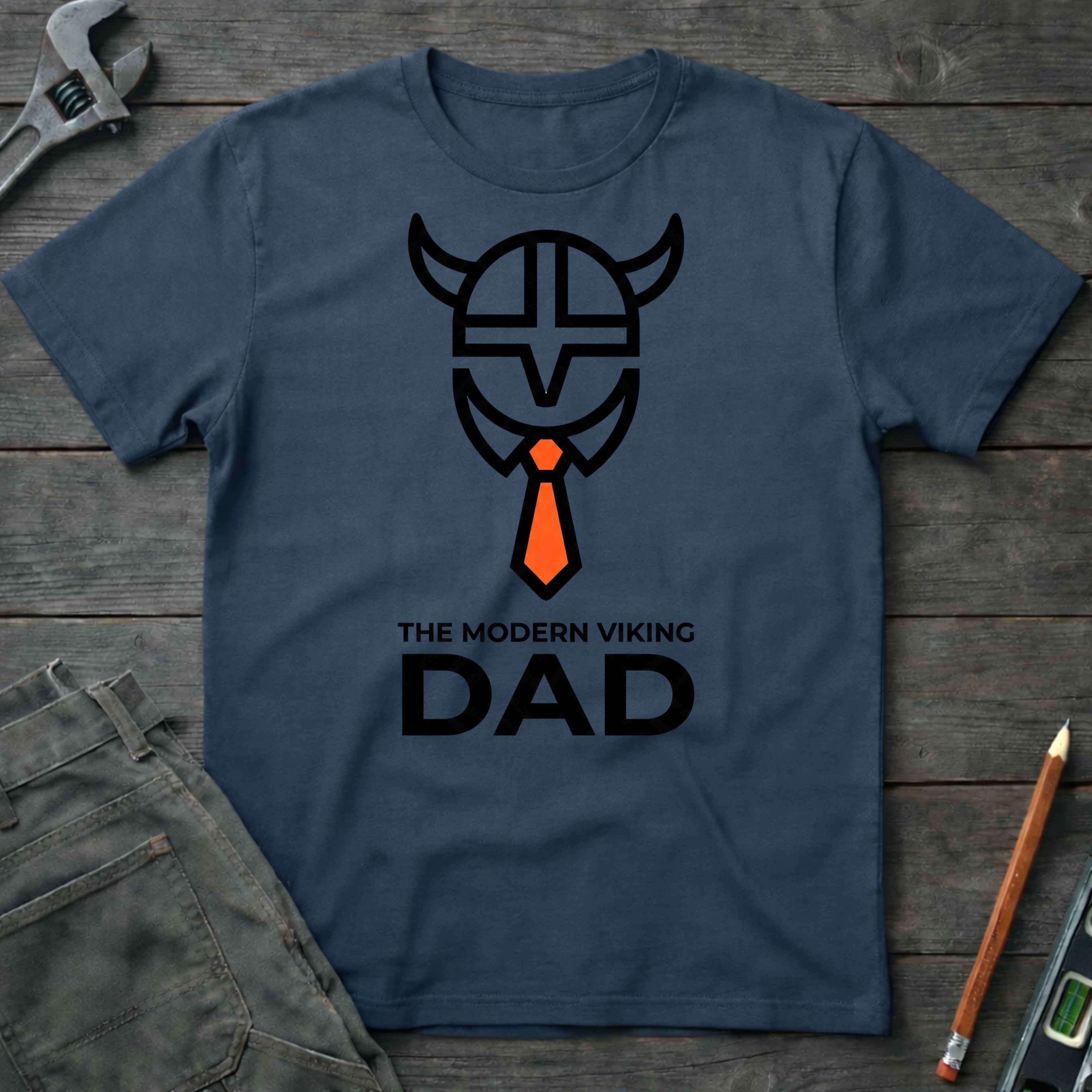 Modern Viking Dad T-Shirt