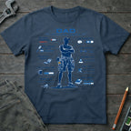 Dad Structural Diagram T-Shirt