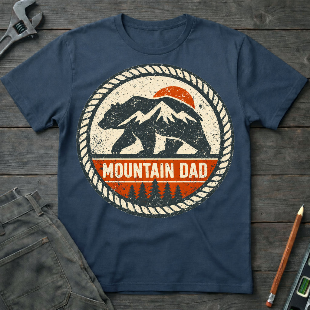Mountain Dad Badge T-Shirt