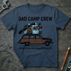 Dad Camp Crew Logistics T-Shirt