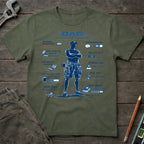 Dad Structural Diagram T-Shirt