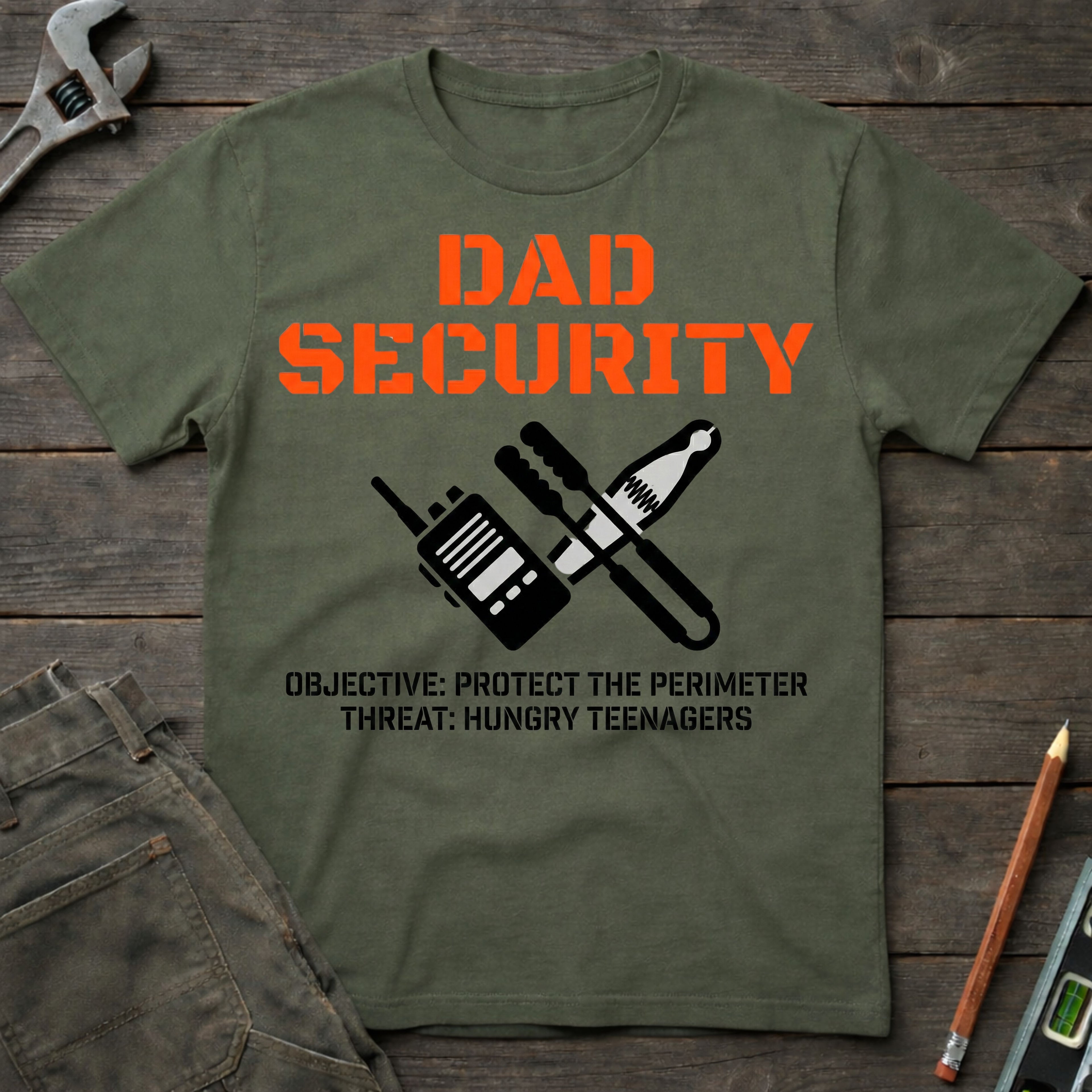 Dad Security T-Shirt
