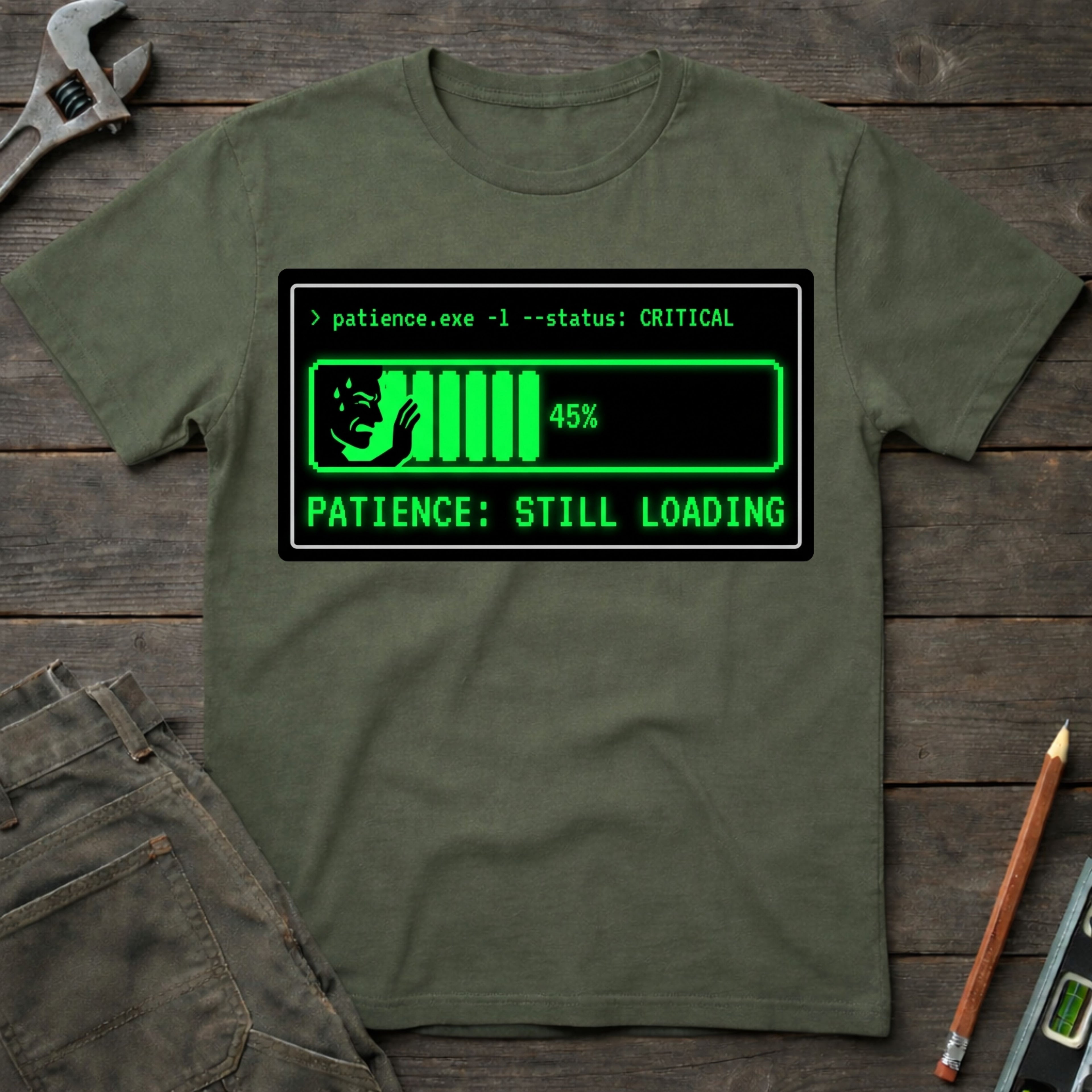 Patience: Still Loading T-Shirt