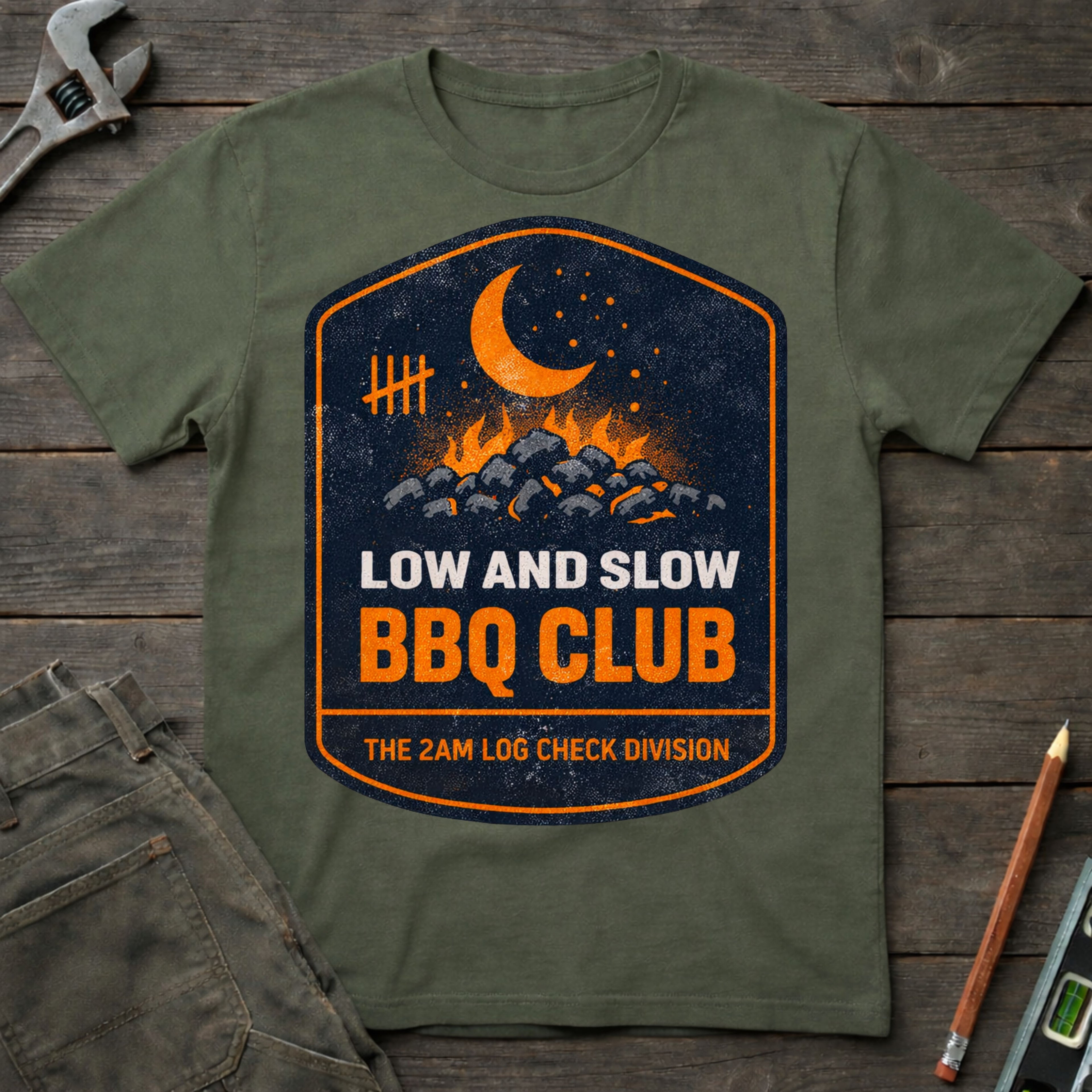 Low and Slow BBQ Club T-Shirt