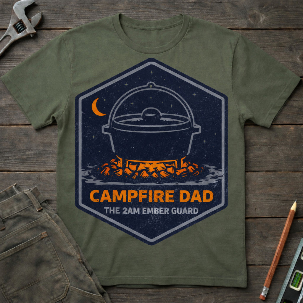 Campfire Dad T-Shirt