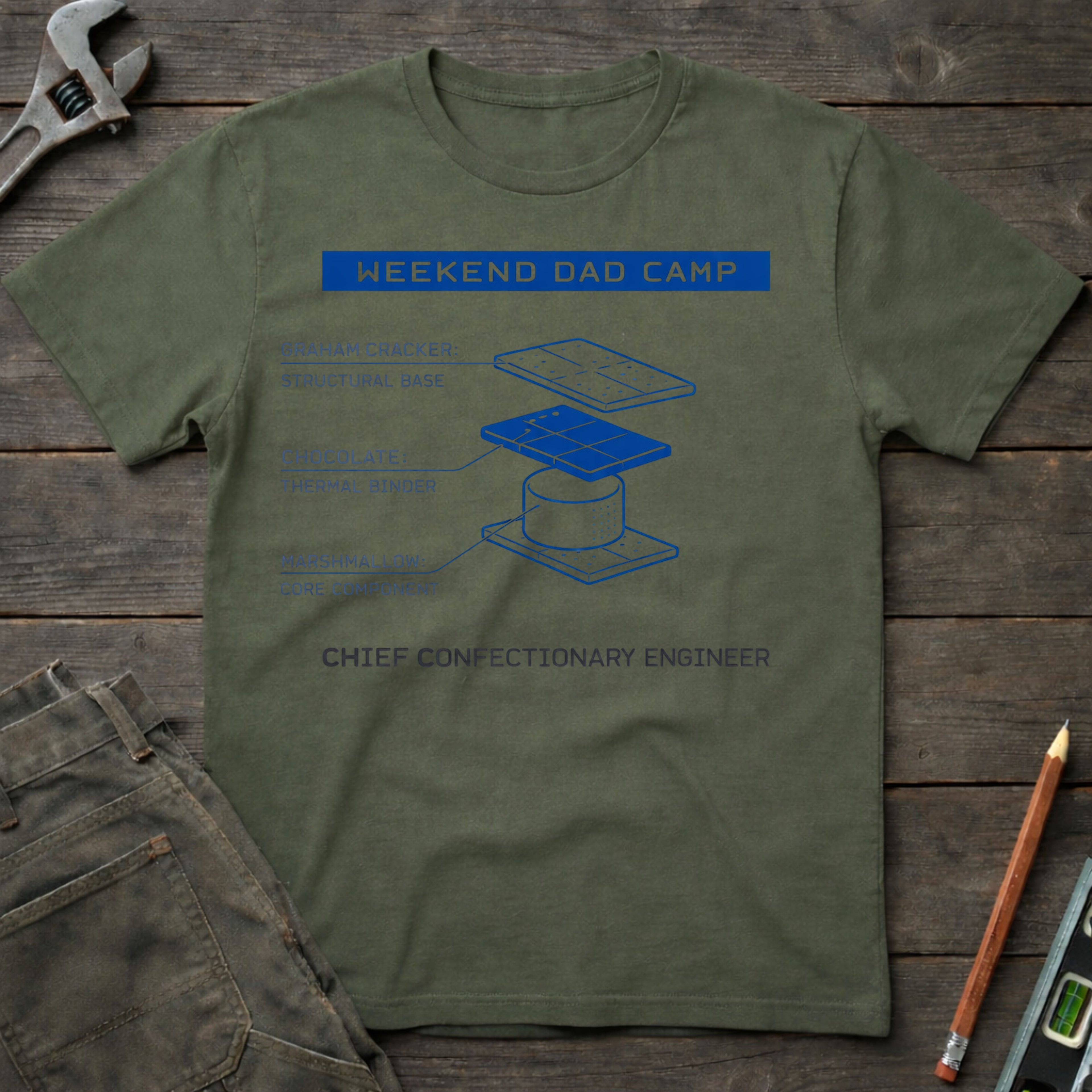 Smores Diagram T-Shirt