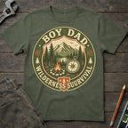 Boy Dad: Wilderness Survivial T-Shirt