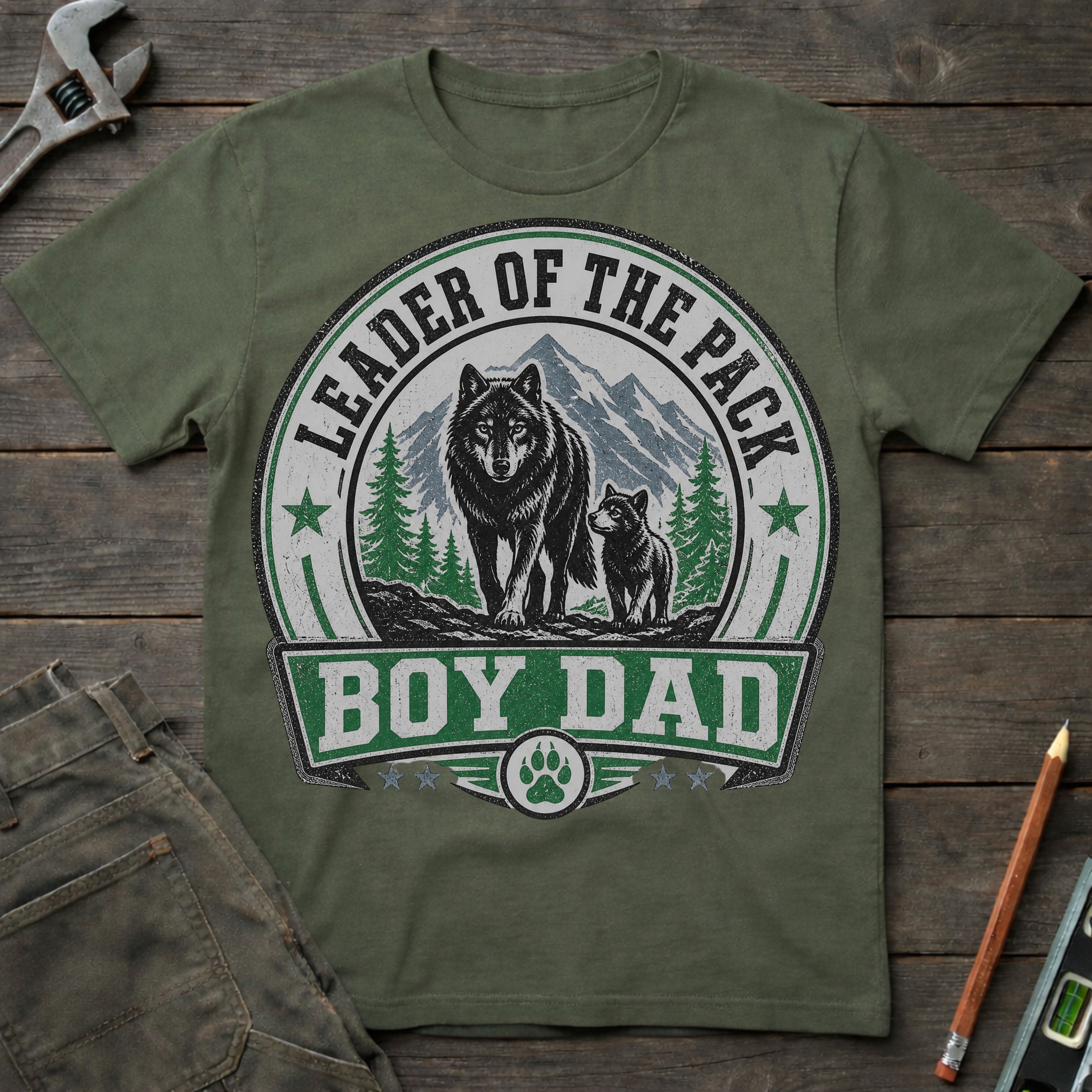 Boy Dad: Leader of the Pack T-Shirt