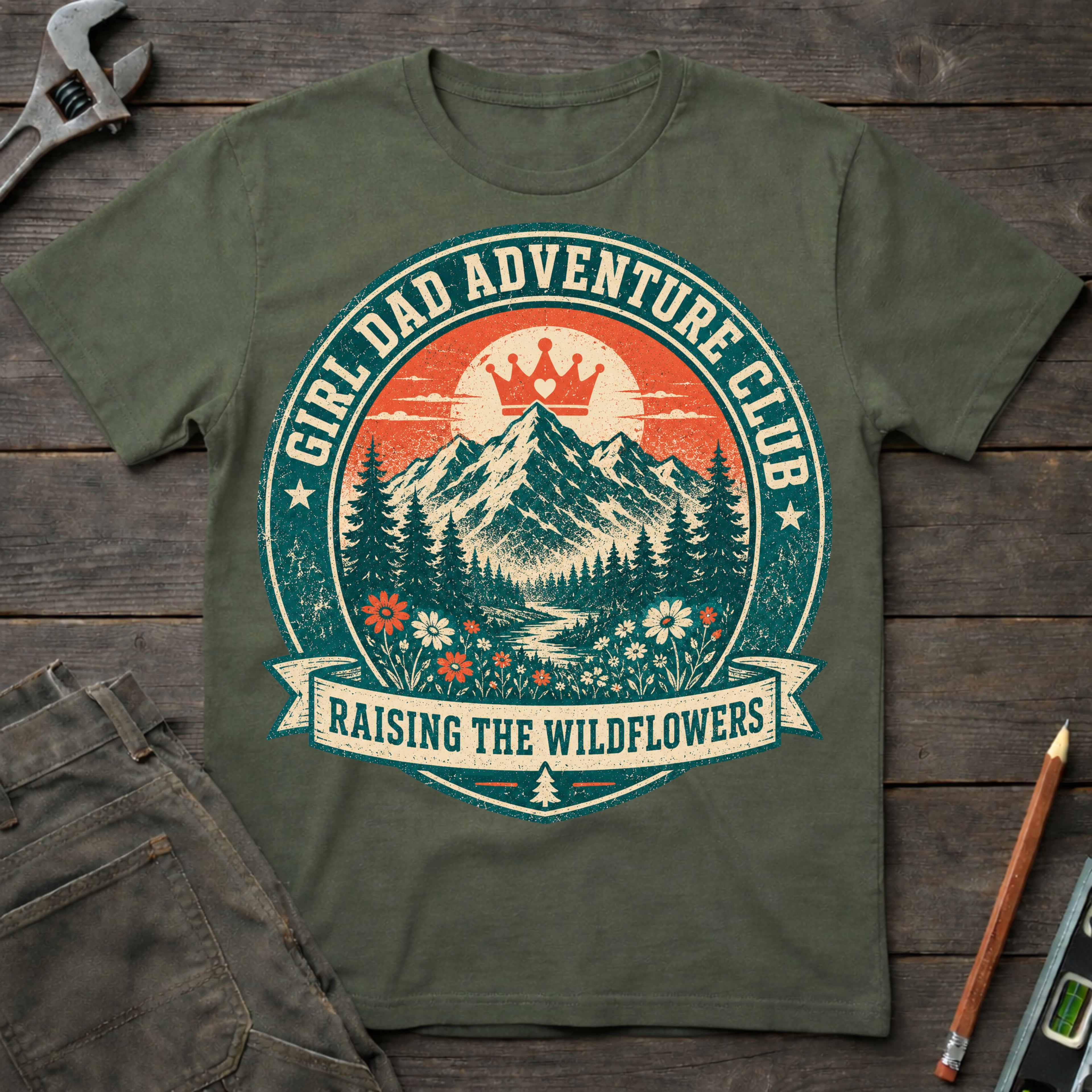 Girl Dad Adventure Co. T-Shirt