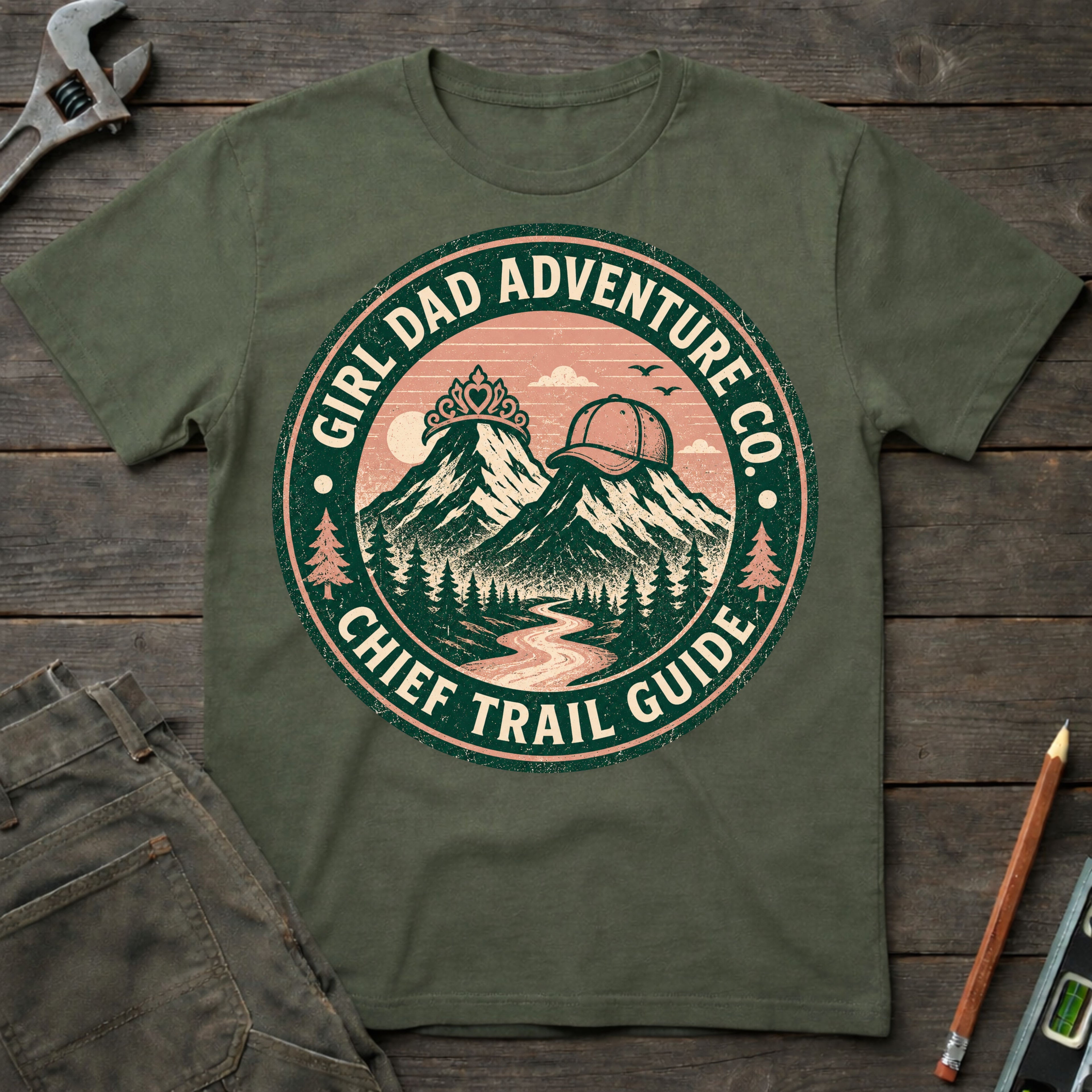 Girl Dad Adventure Co. T-Shirt