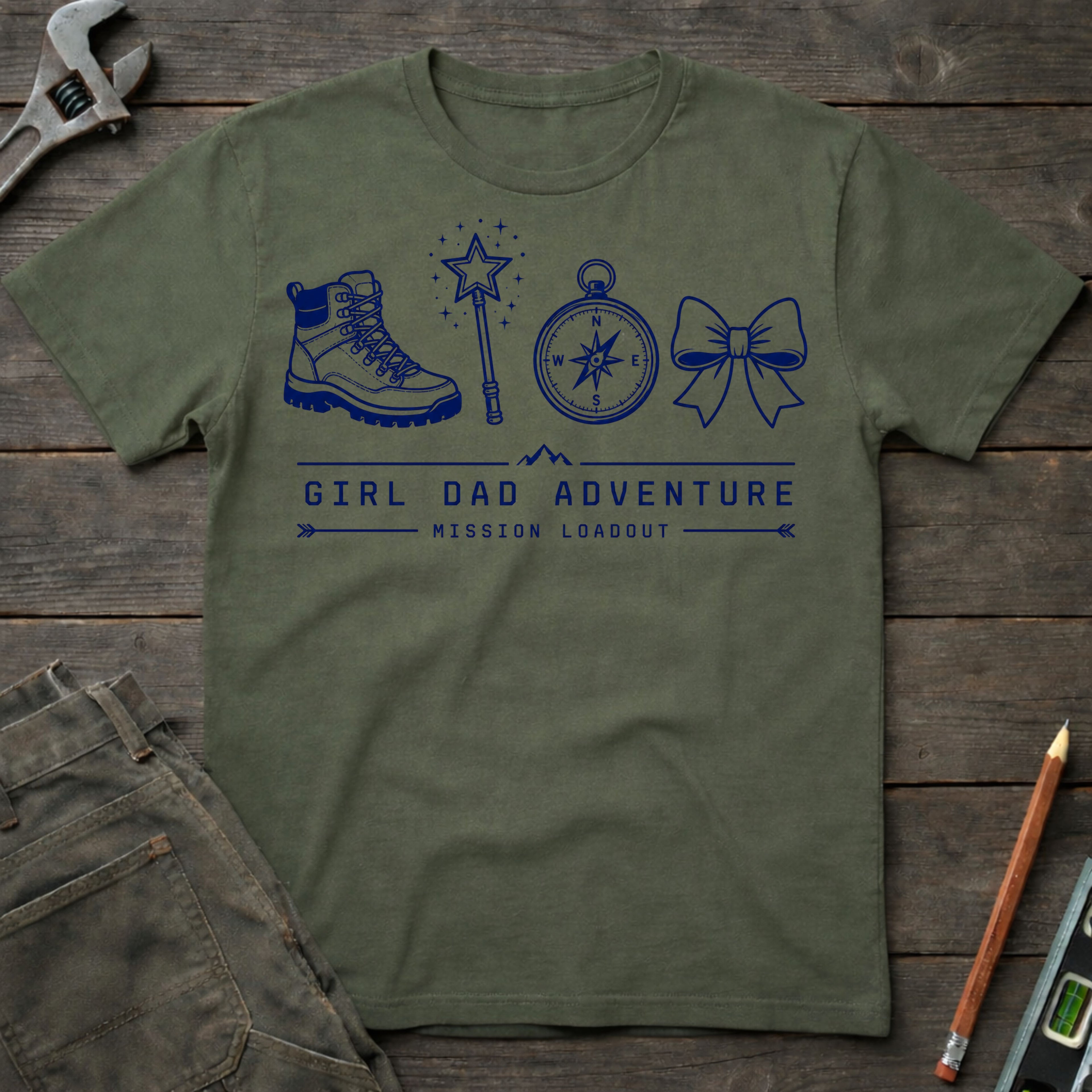Girl Dad Adventure T-Shirt