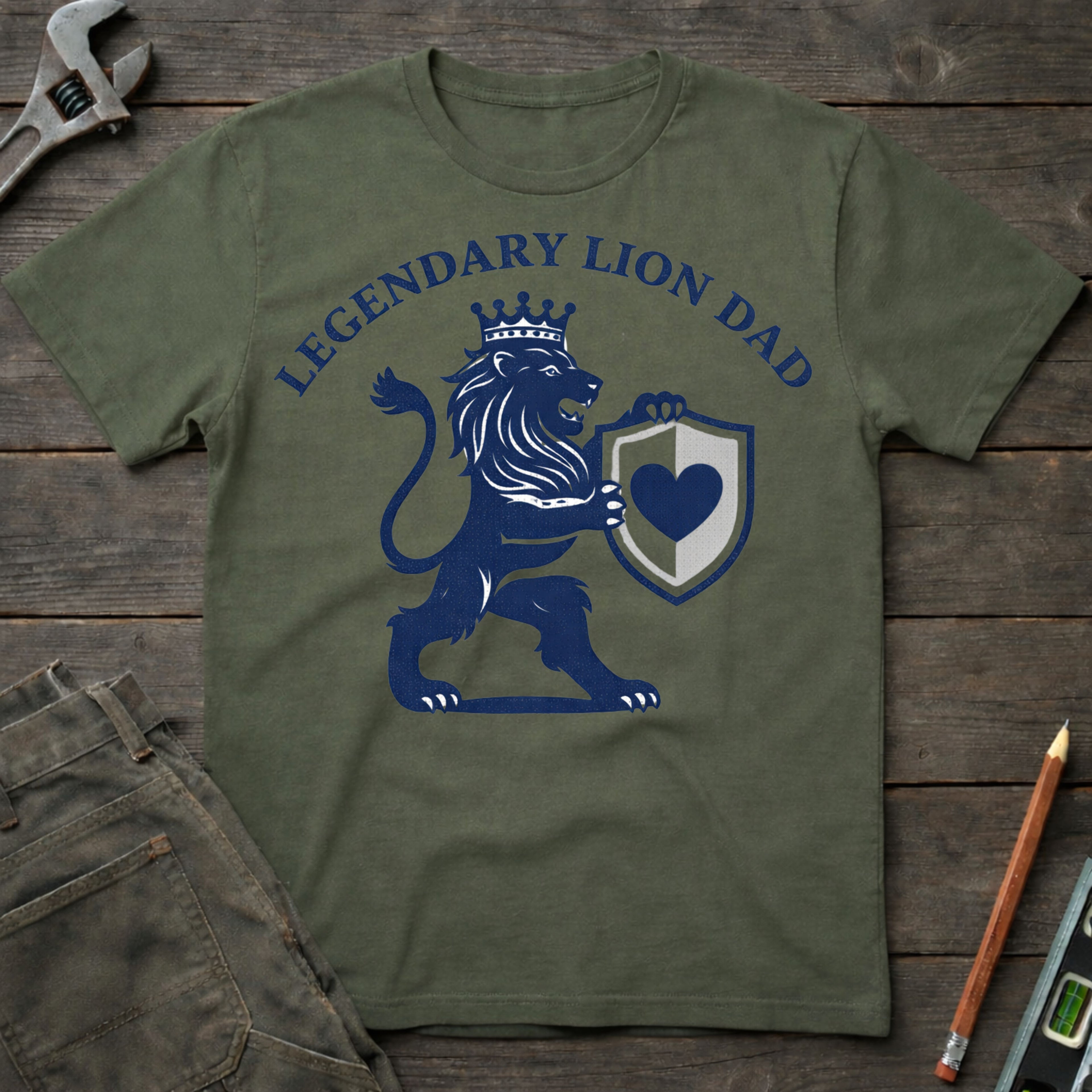Legendary Lion Dad T-Shirt
