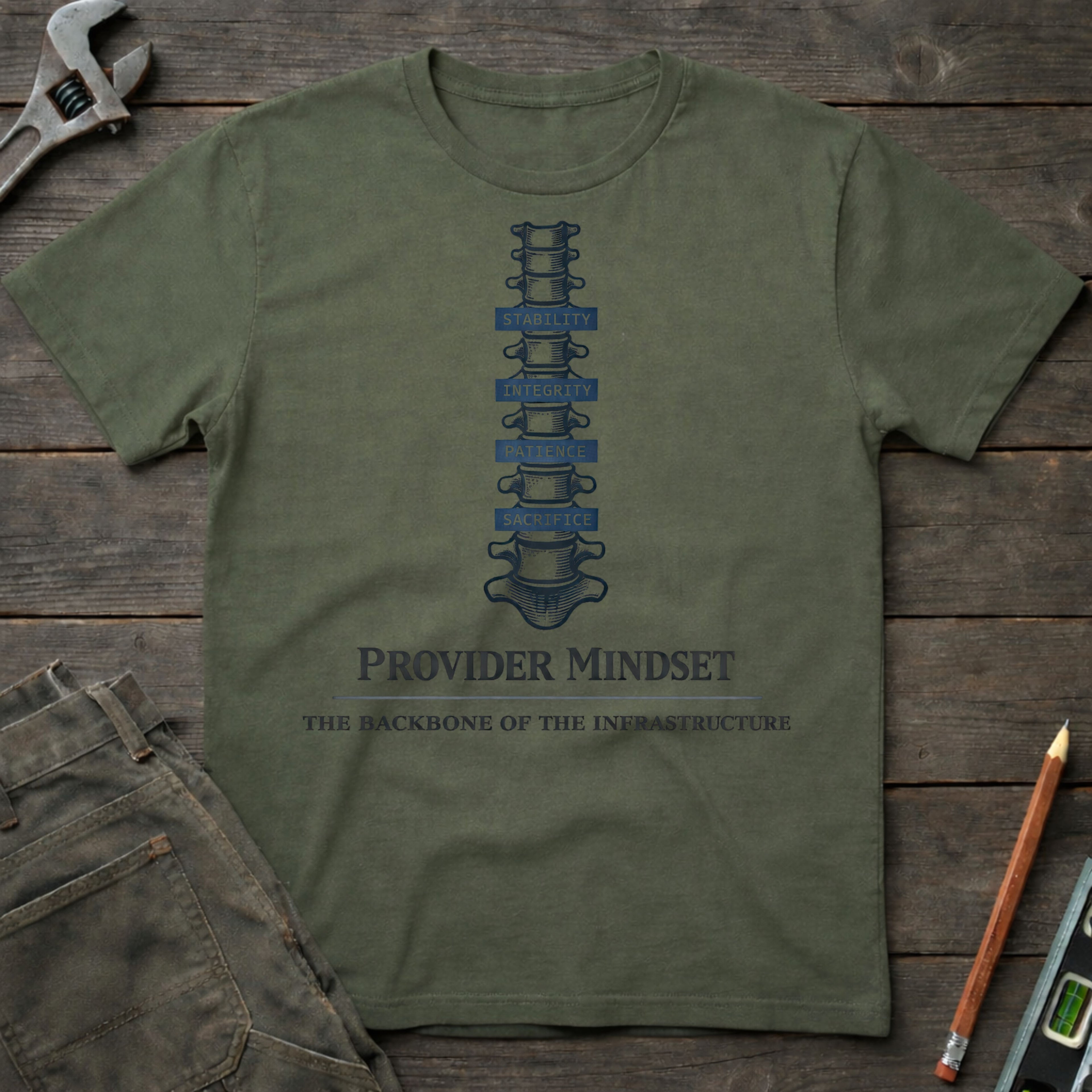 Provider Mindset: The Backbone T-Shirt