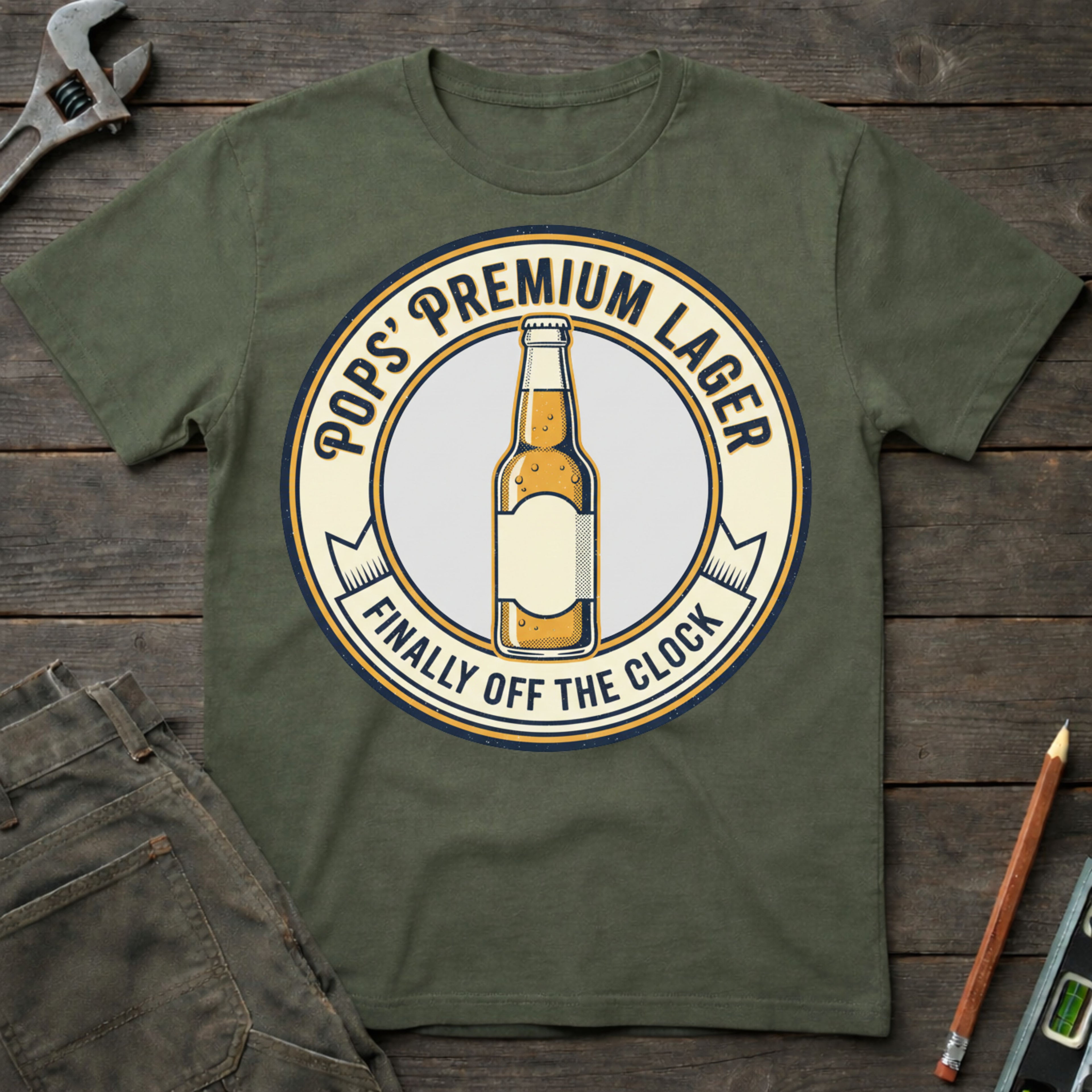 Pops' Premium Lager T-Shirt