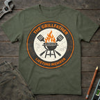 Grillfather Badge T-Shirt