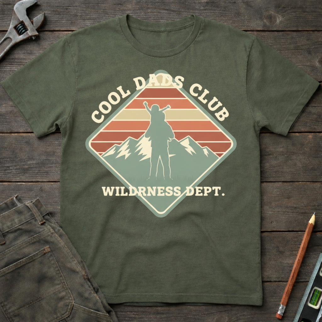 Cool Dad's Club Badge T-Shirt