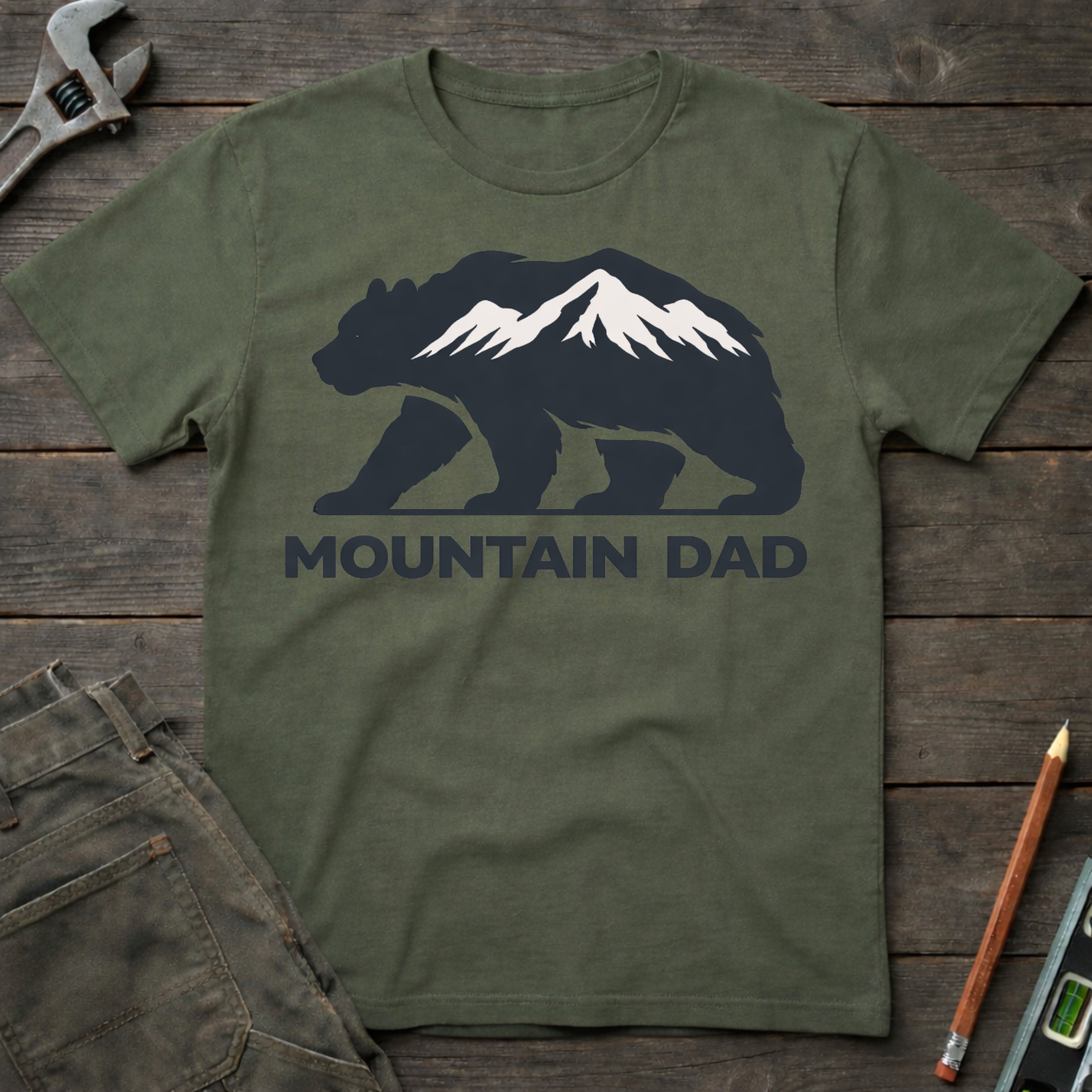 The Mountain Dad T-Shirt