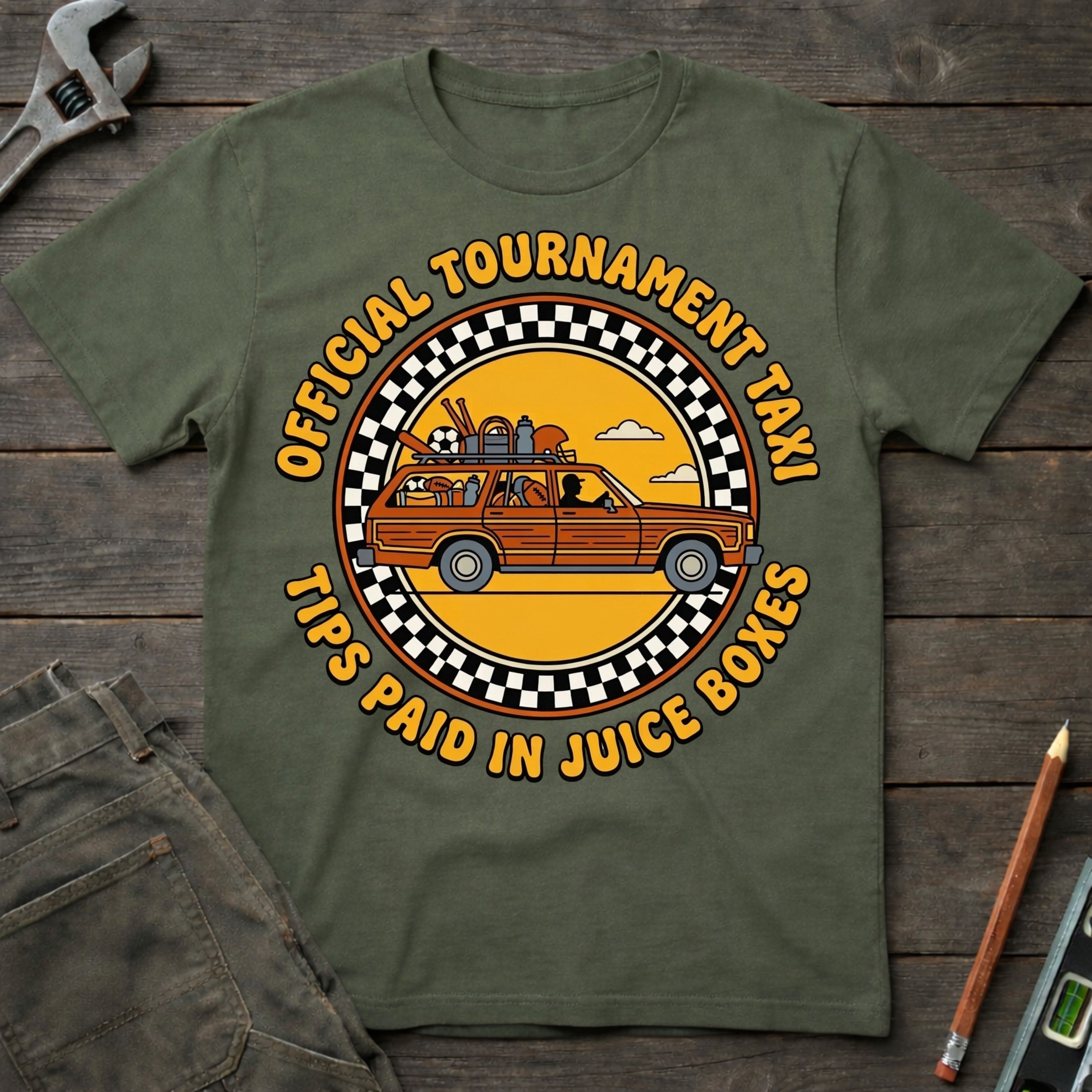 Official Tournament Taxi T-Shirt