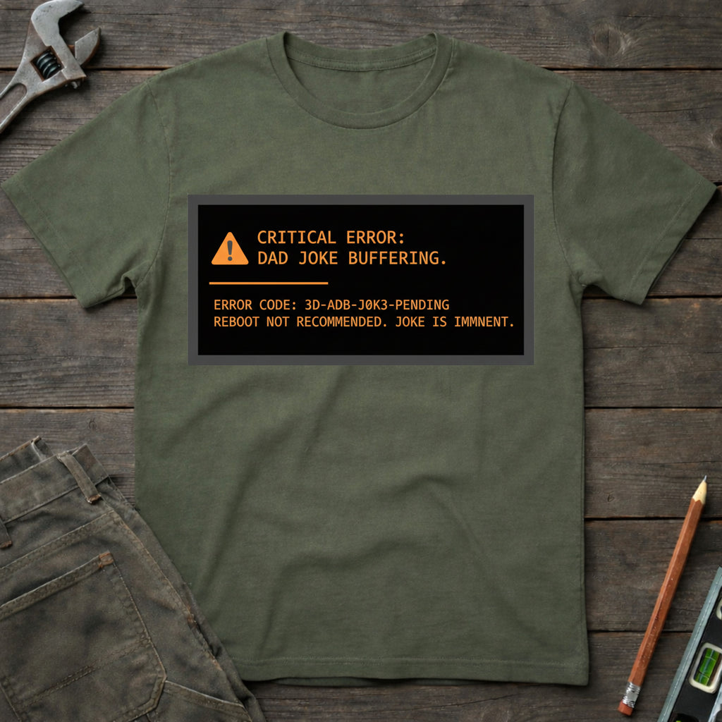 Dad Joke Buffering T-Shirt