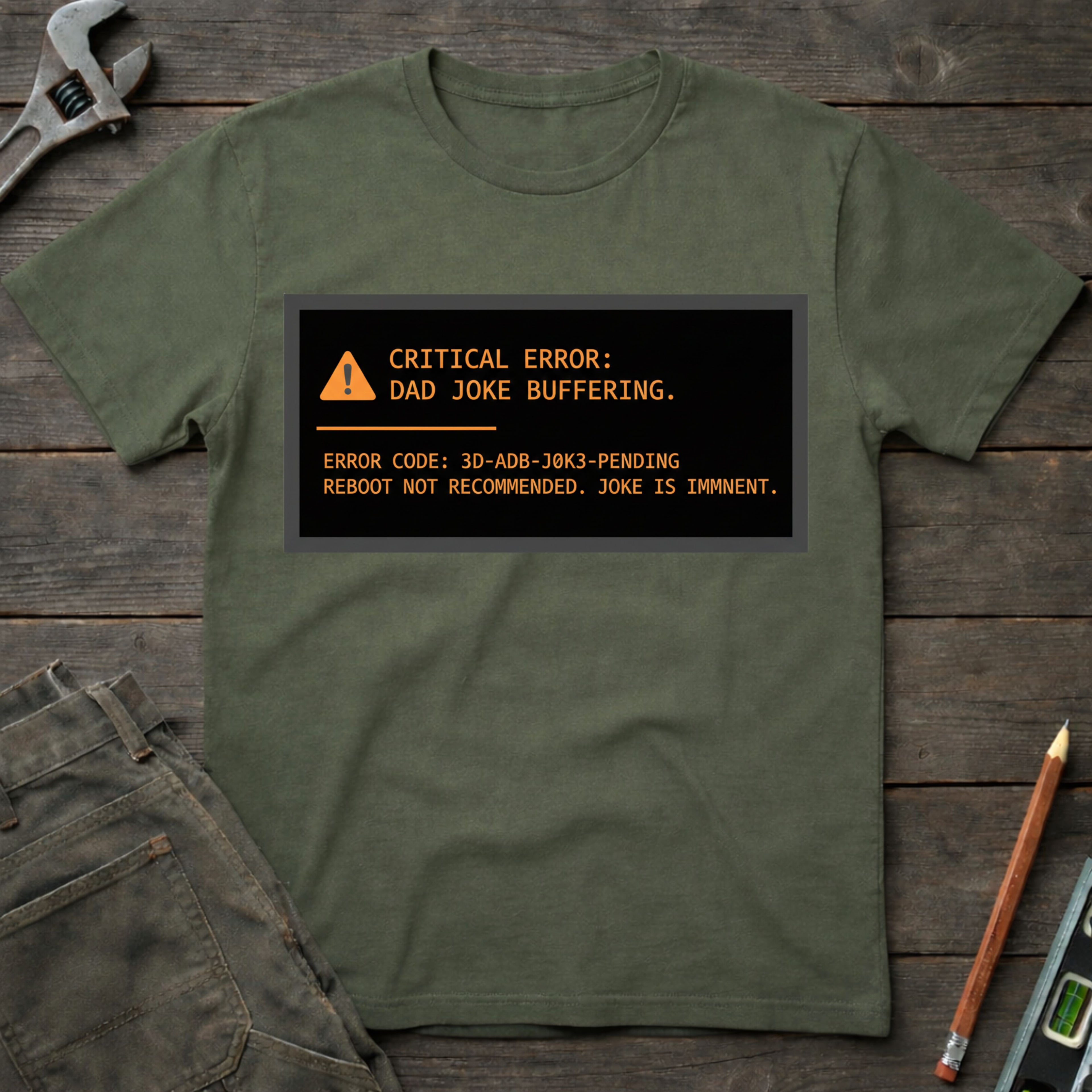 Dad Joke Buffering T-Shirt
