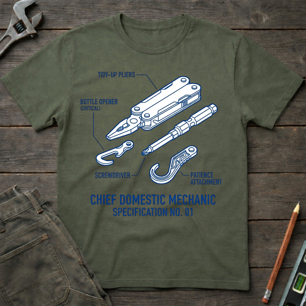 Chief Domestic Mechanic T-Shirt