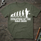 Evolution of the Dad Bod T-Shirt