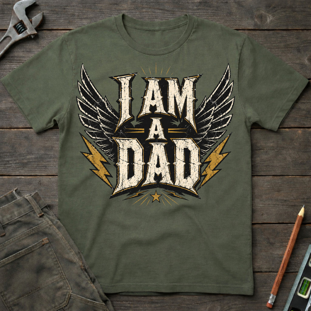 I am a Dad Rock T-Shirt